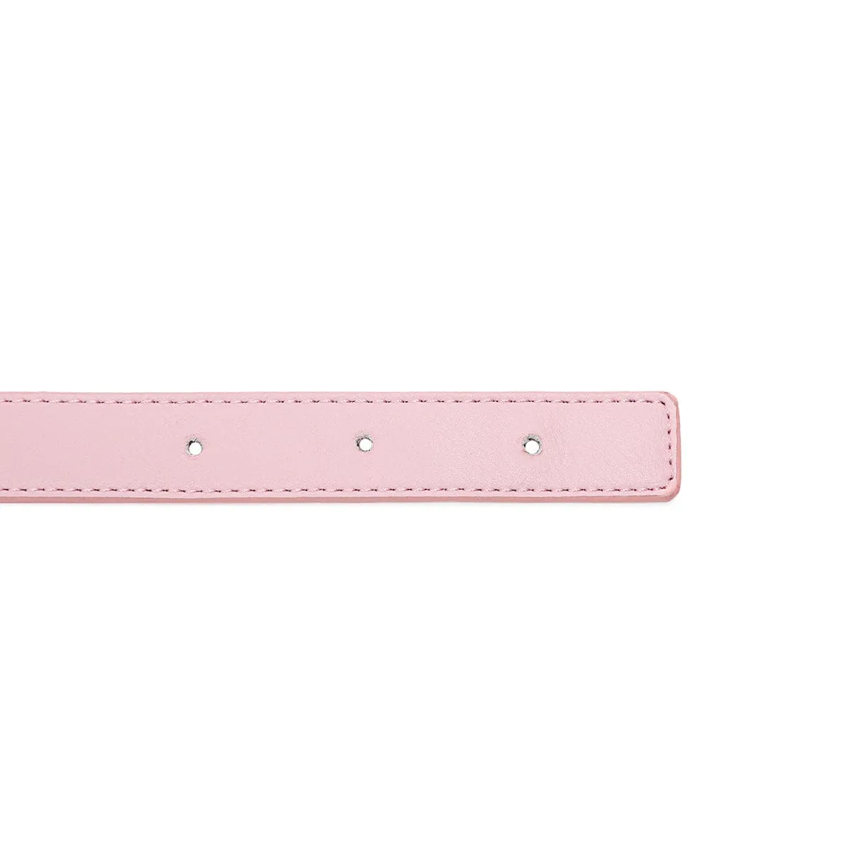 Athena Vegan Leather Slim Bag | Light Pink