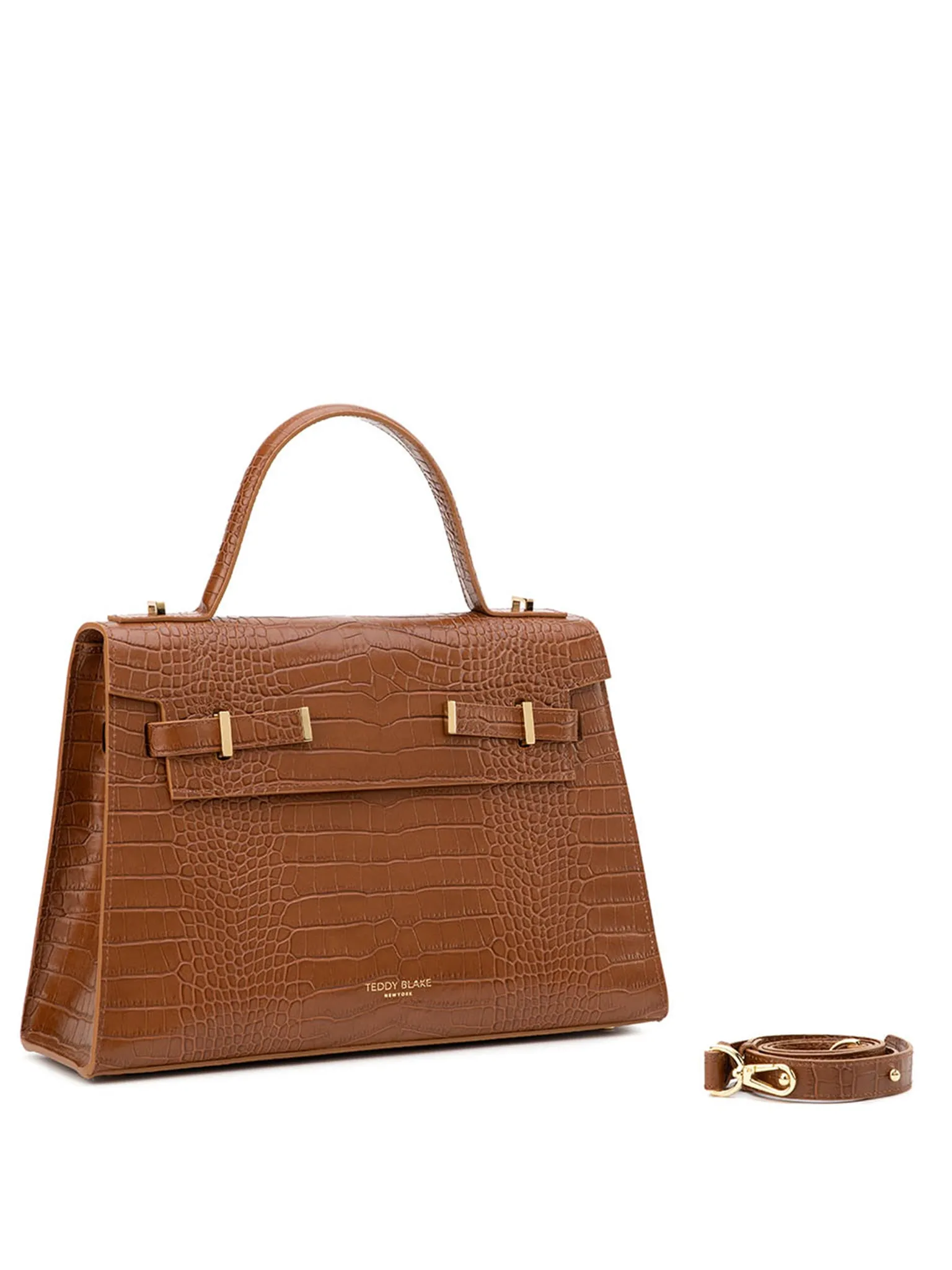 Ava Croco  14" - Camel Brown