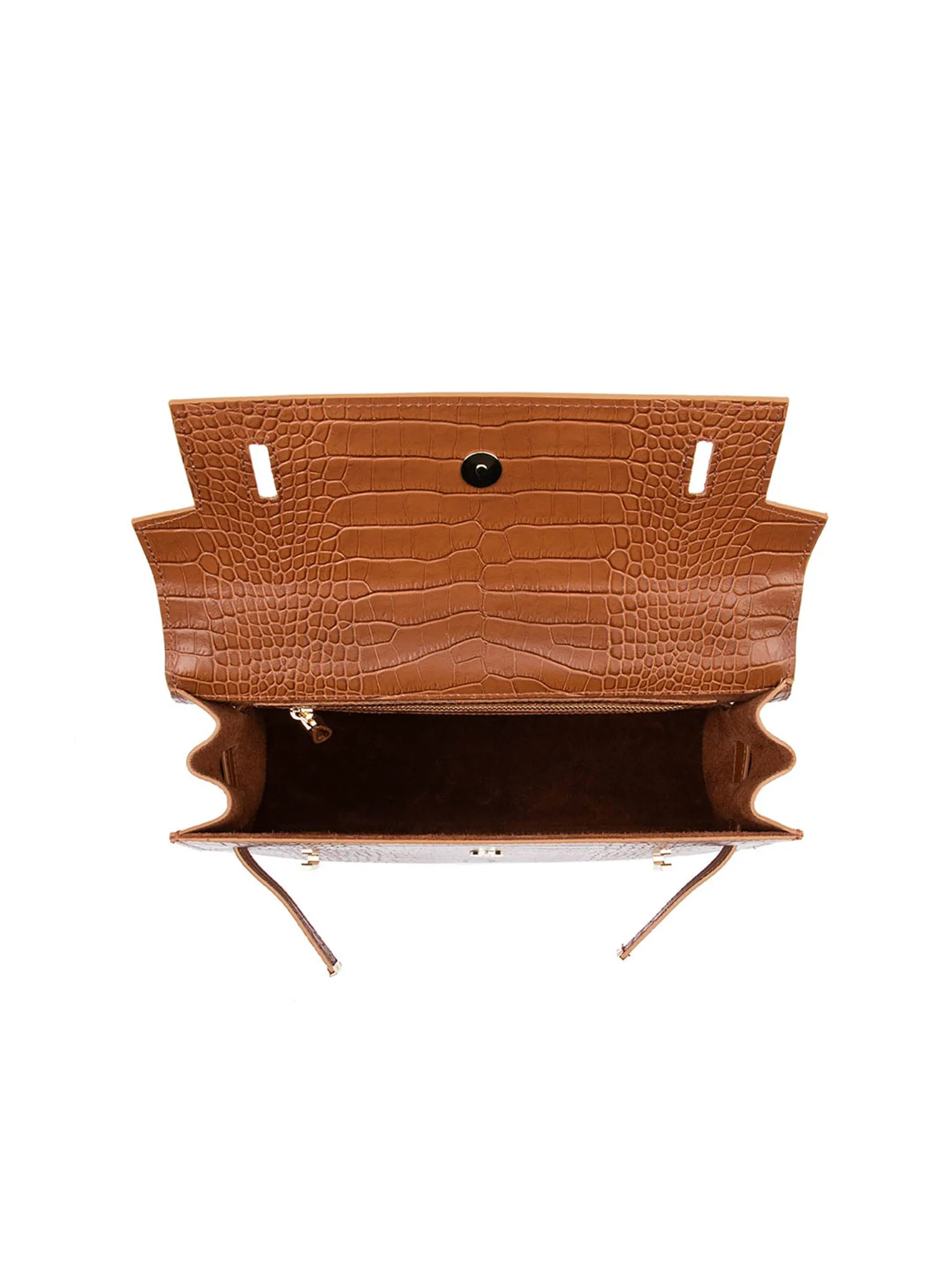 Ava Croco  14" - Camel Brown