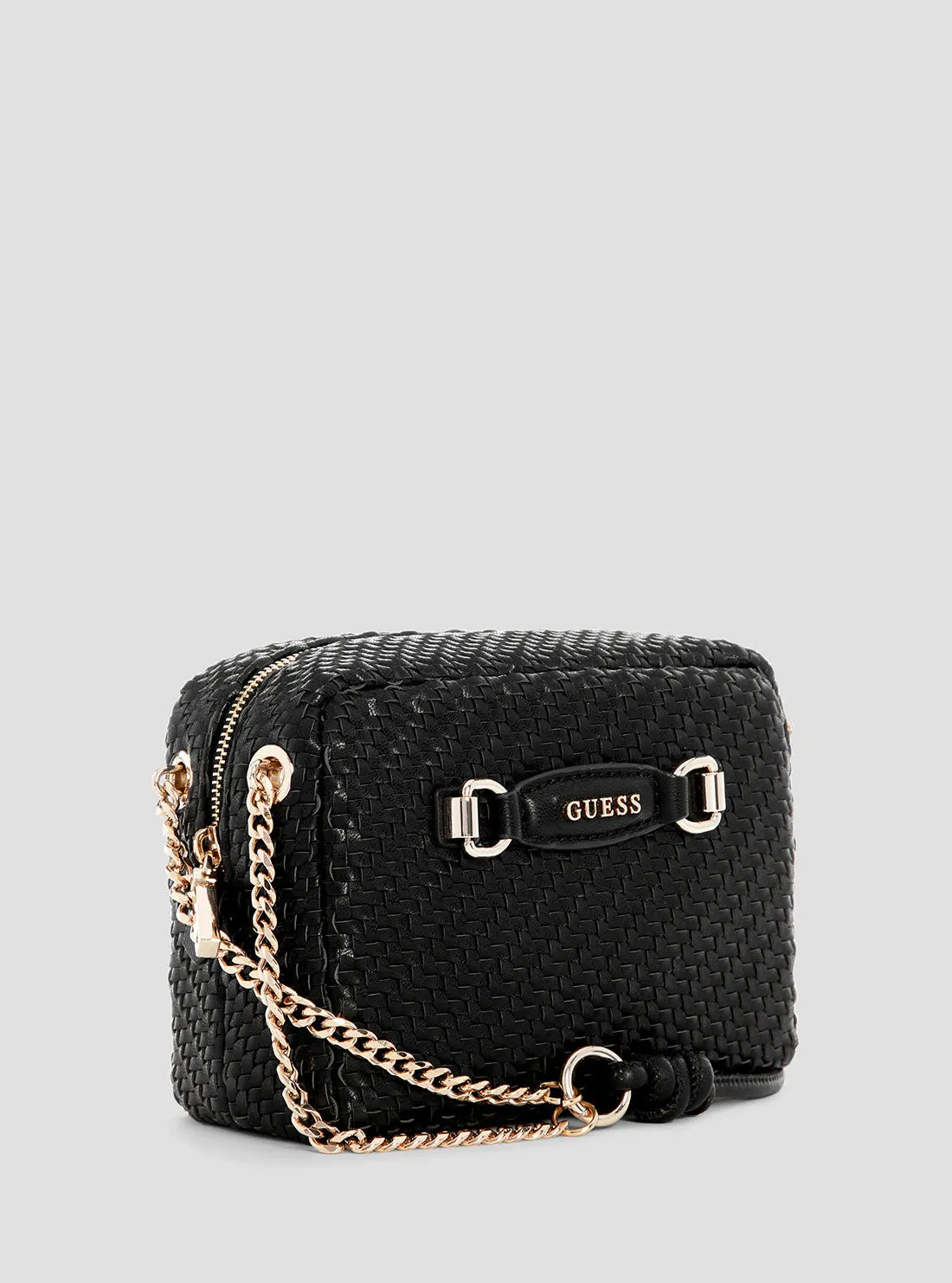 Black Francy Camera Crossbody Bag