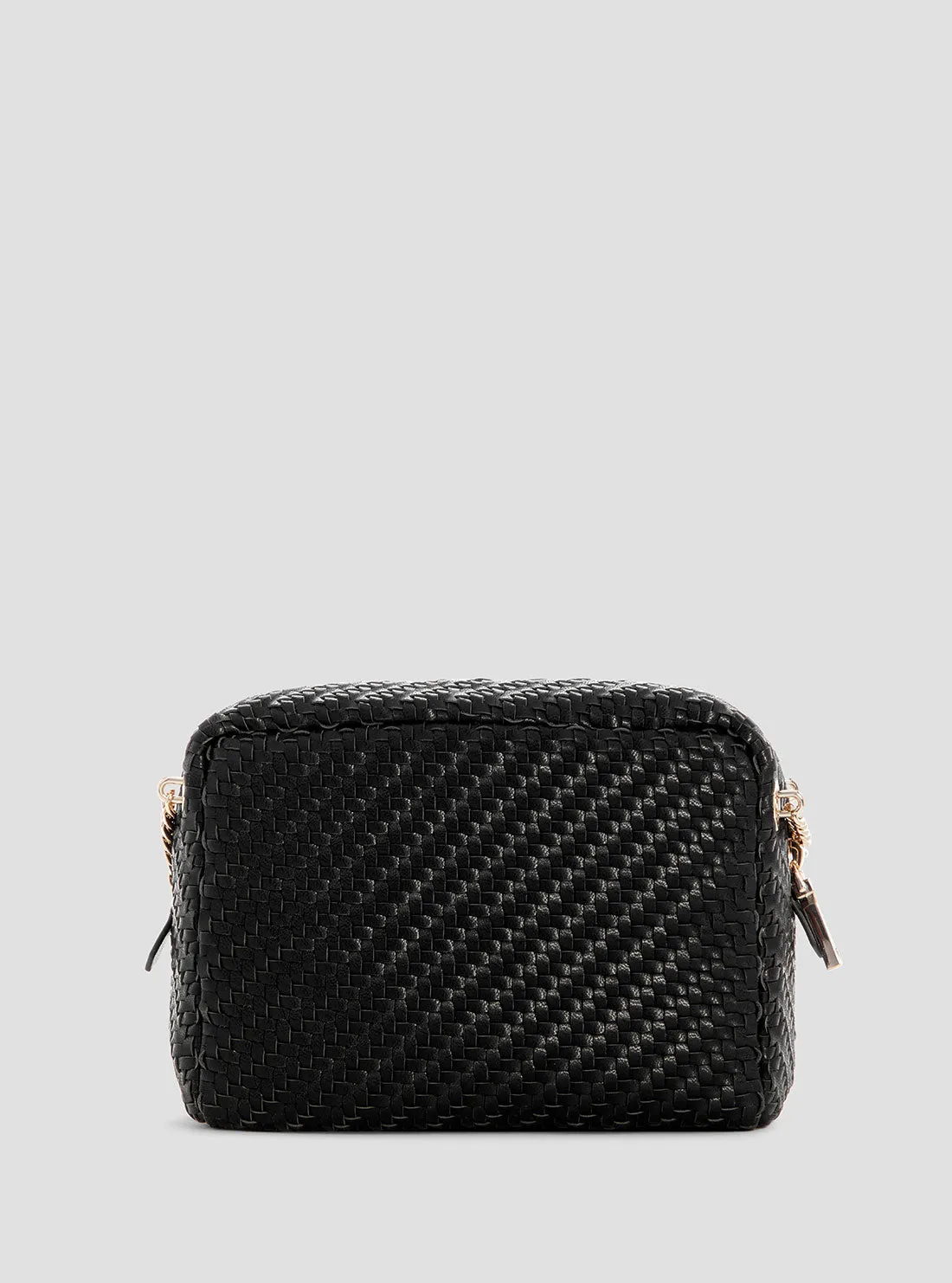 Black Francy Camera Crossbody Bag