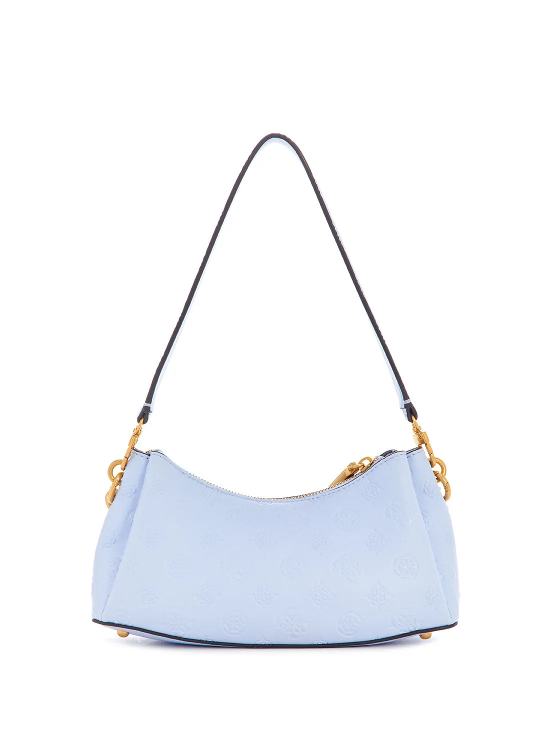 Blue Logo Geva Shoulder Bag