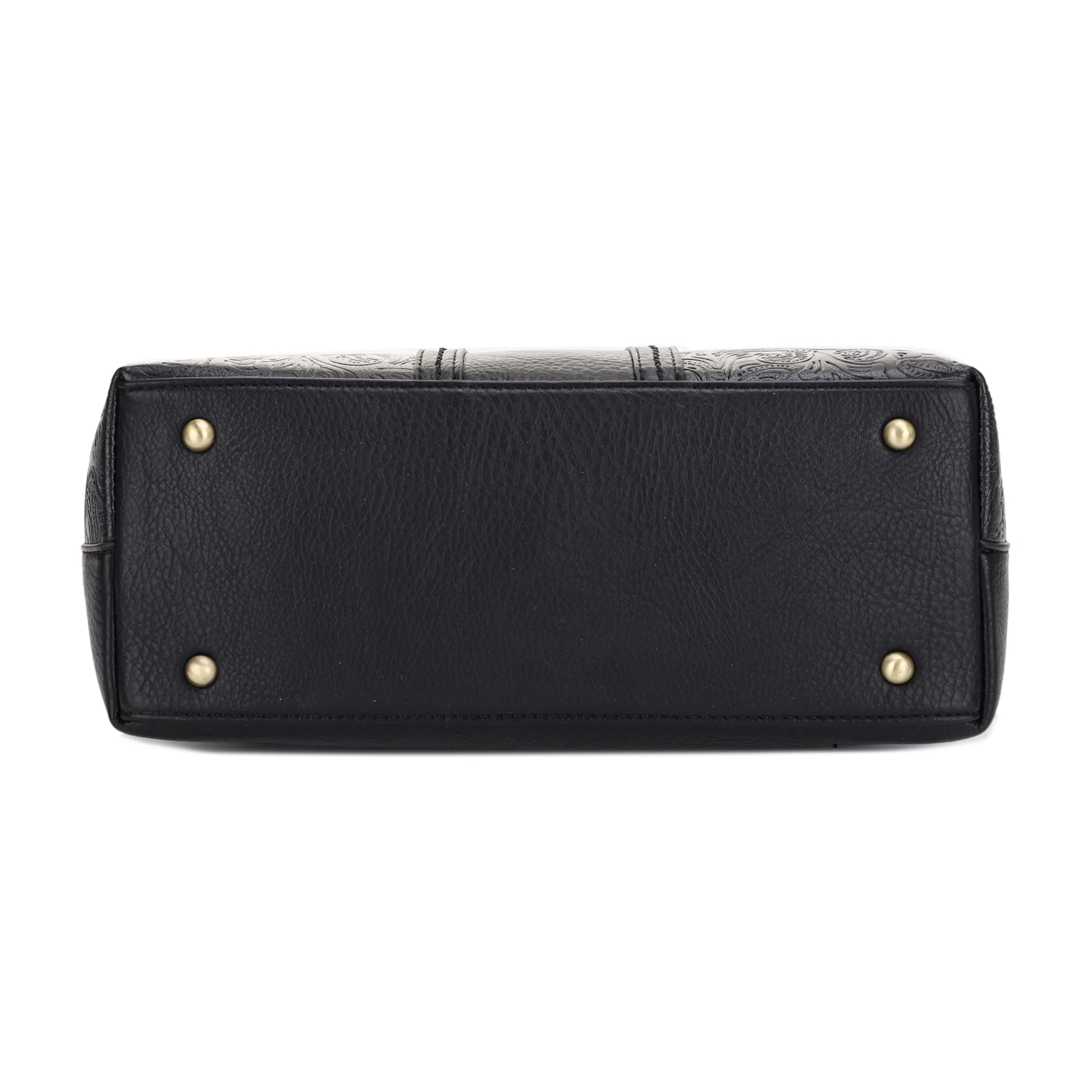 Cassidy Concealed Carry Tooled Tote Bag with Matching Wallet