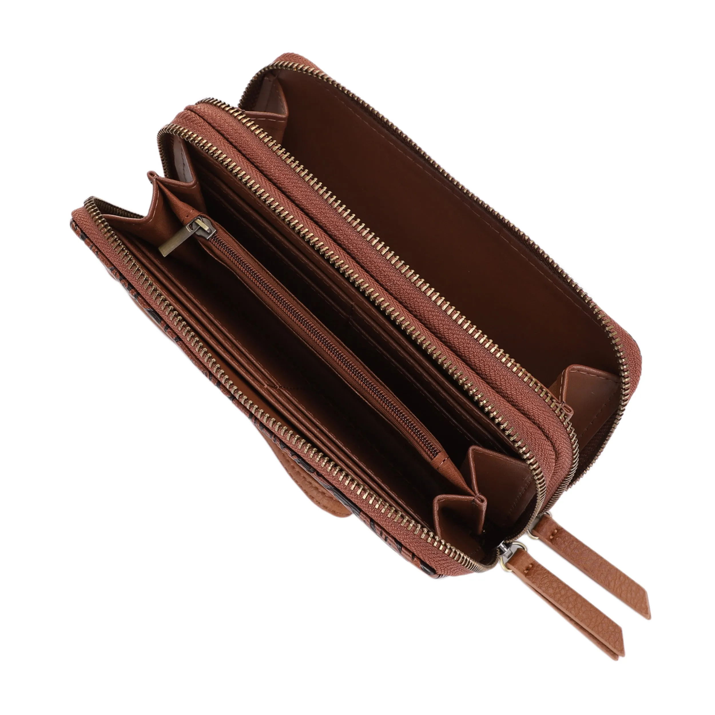 Cassidy Concealed Carry Tooled Tote Bag with Matching Wallet