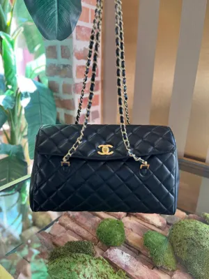 CHANEL Black Misia Camera Flap Bag ADI1157
