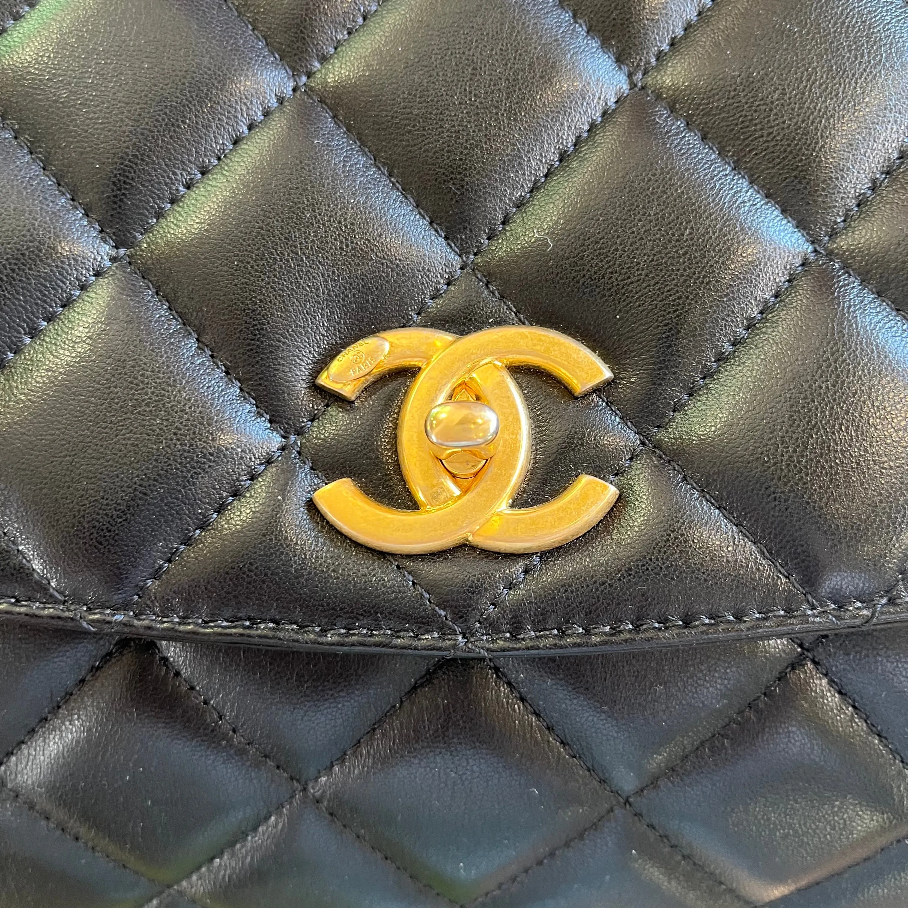 CHANEL Black Misia Camera Flap Bag ADI1157