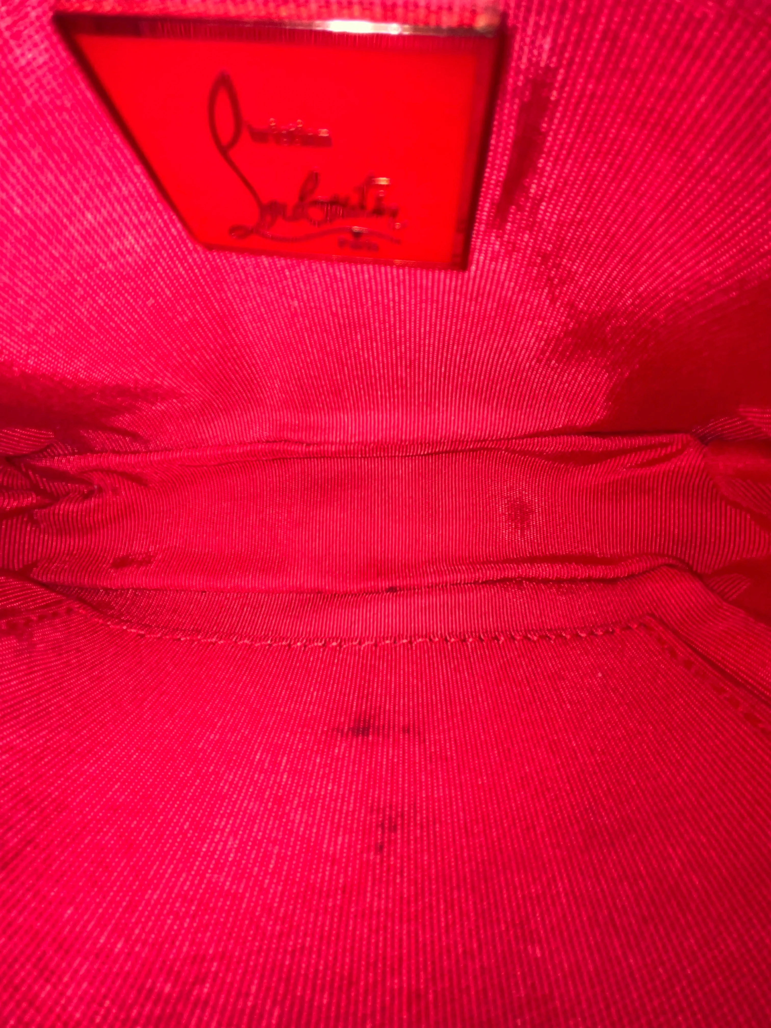 CHRISTIAN LOUBOUTIN Small Pony Hair Cheetah Bag