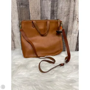 Crossbody Leather By Madewell, Size: Medium
