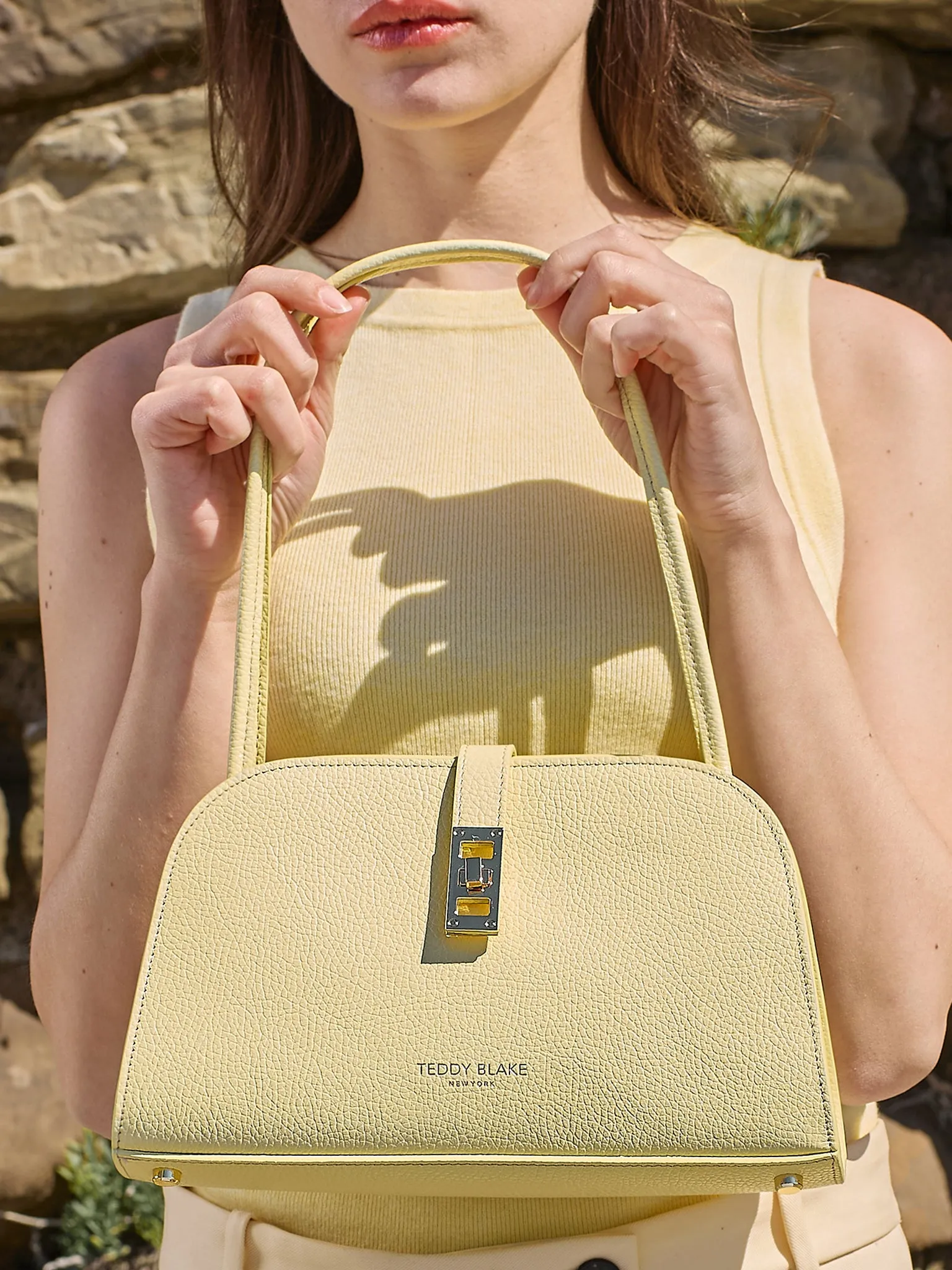 Dana Stampato 11" - Light Yellow