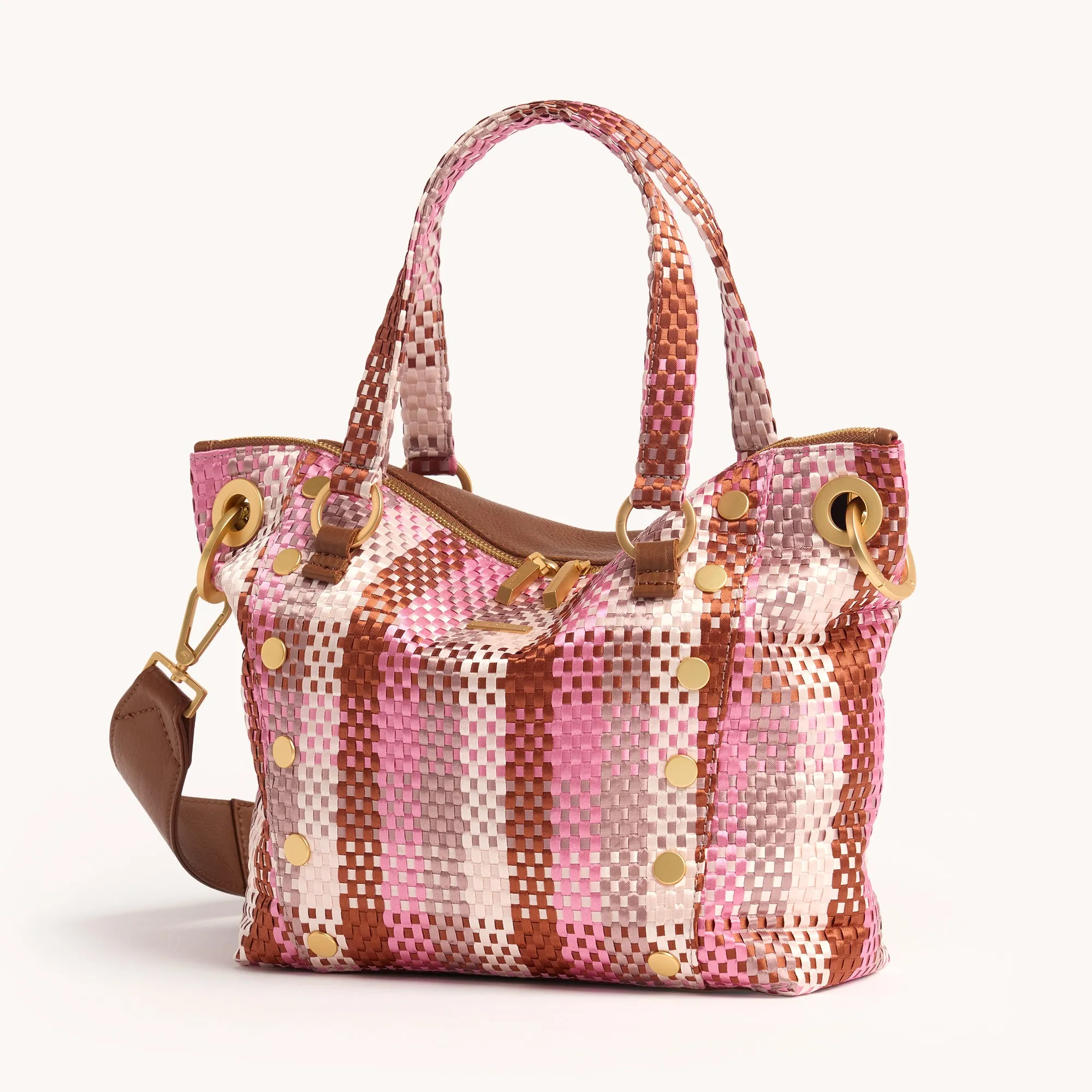 Daniel | Ribbon Weave/Brushed Gold | Med