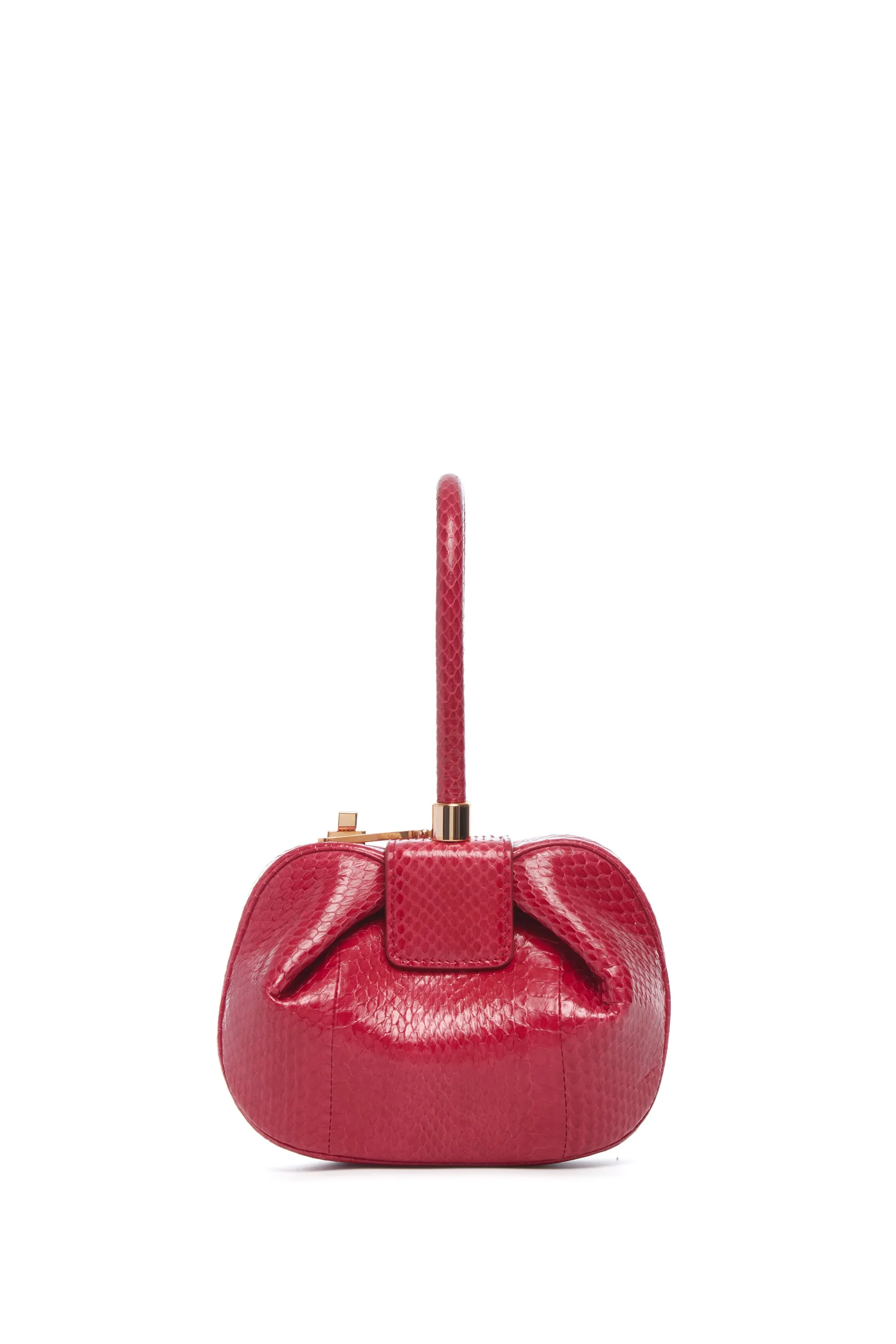 Demi Bag in Red Snakeskin