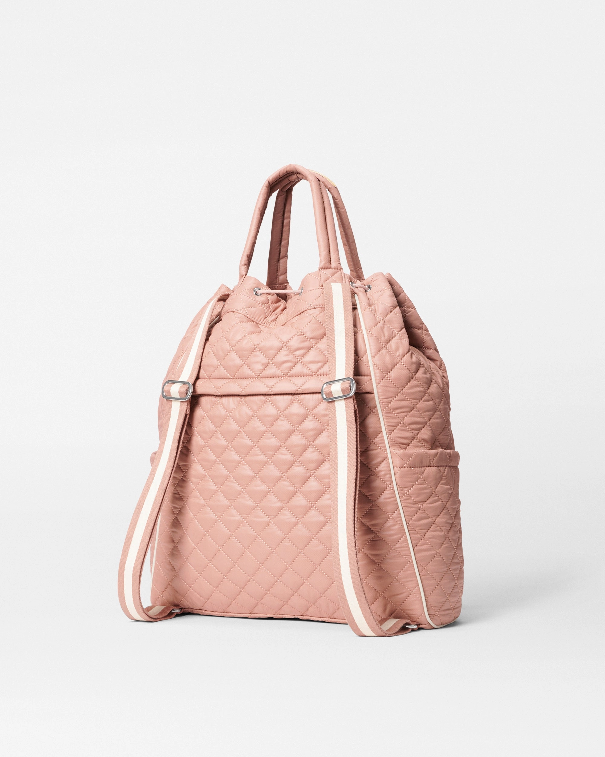 Dusty Rose/Ecru Doubles Tennis Convertible Backpack