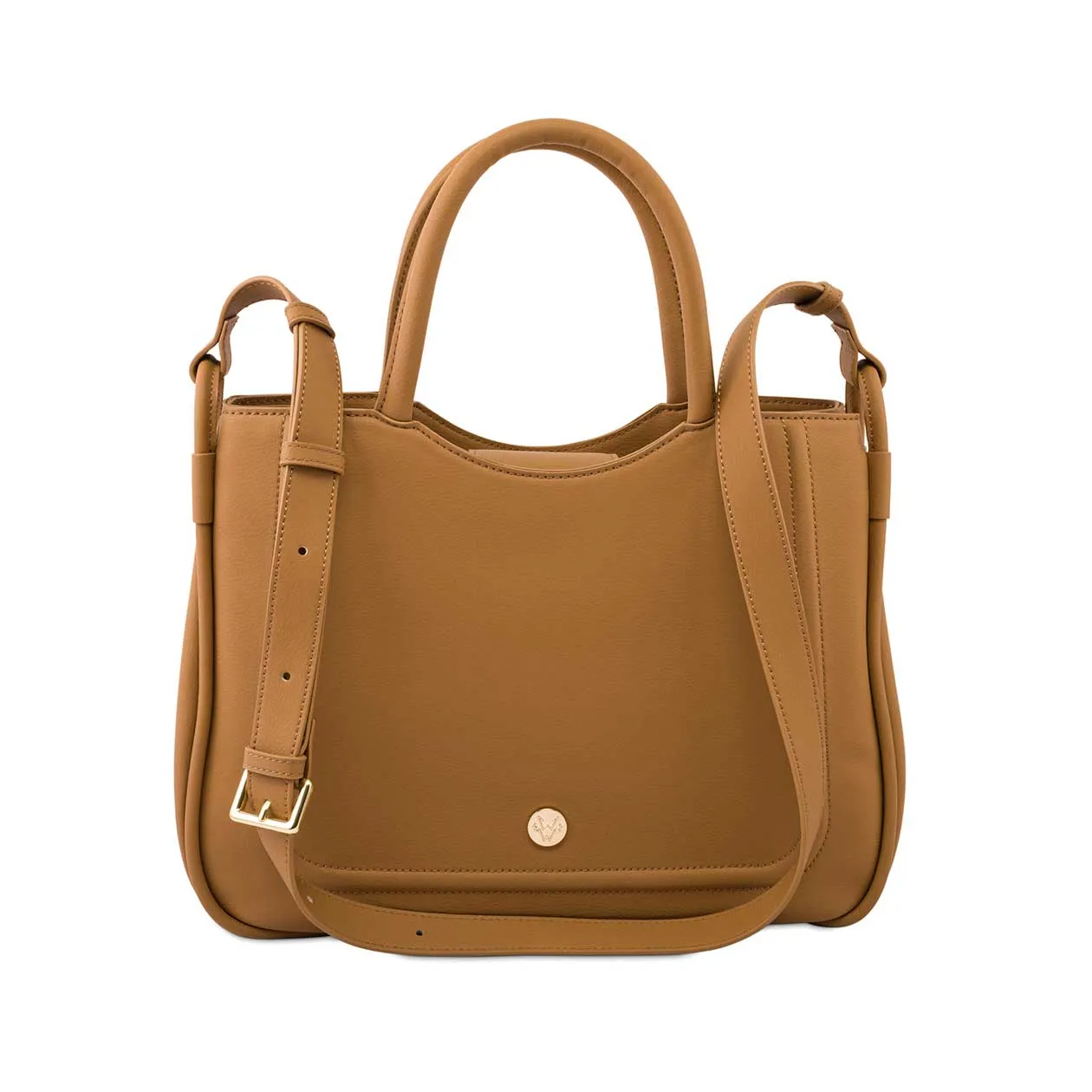 Florence Silicone Vegan Leather Bag | Sand