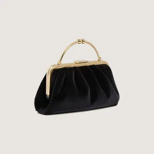 Frame Clutch - Black Velvet