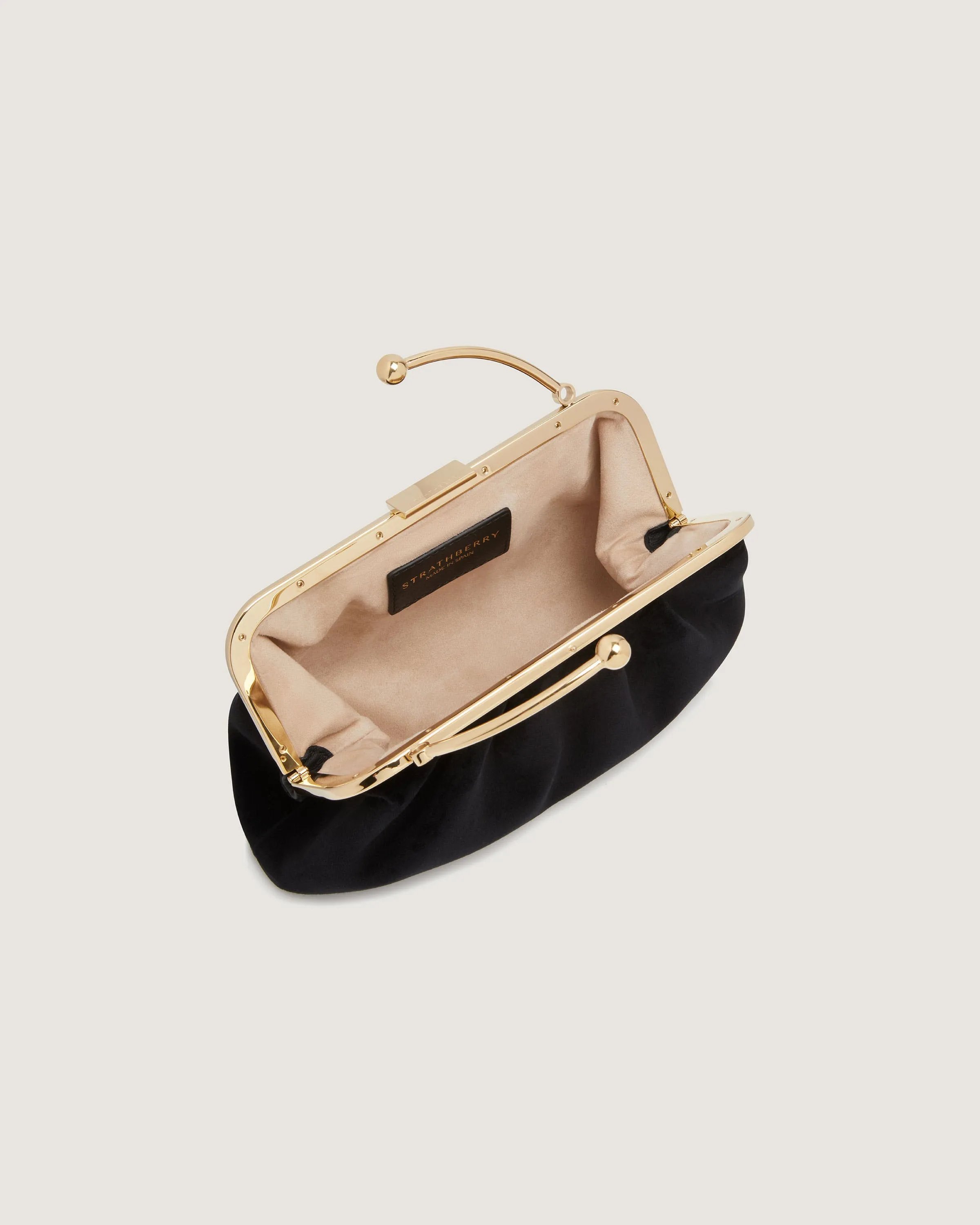 Frame Clutch - Black Velvet
