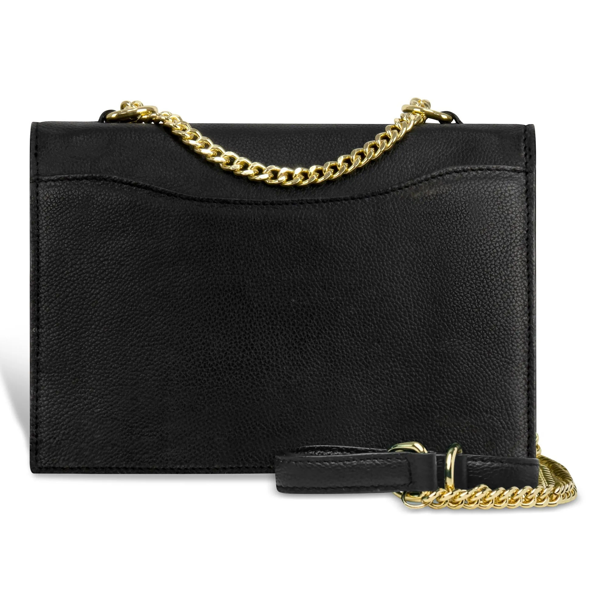 Gala / Leather Clutch Should Bag *Drop Ship*