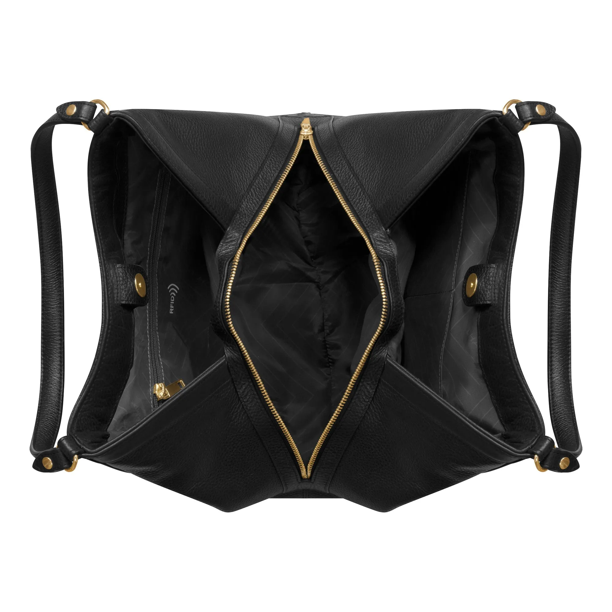 Gala / Leather Hobo Bag *Drop Ship*