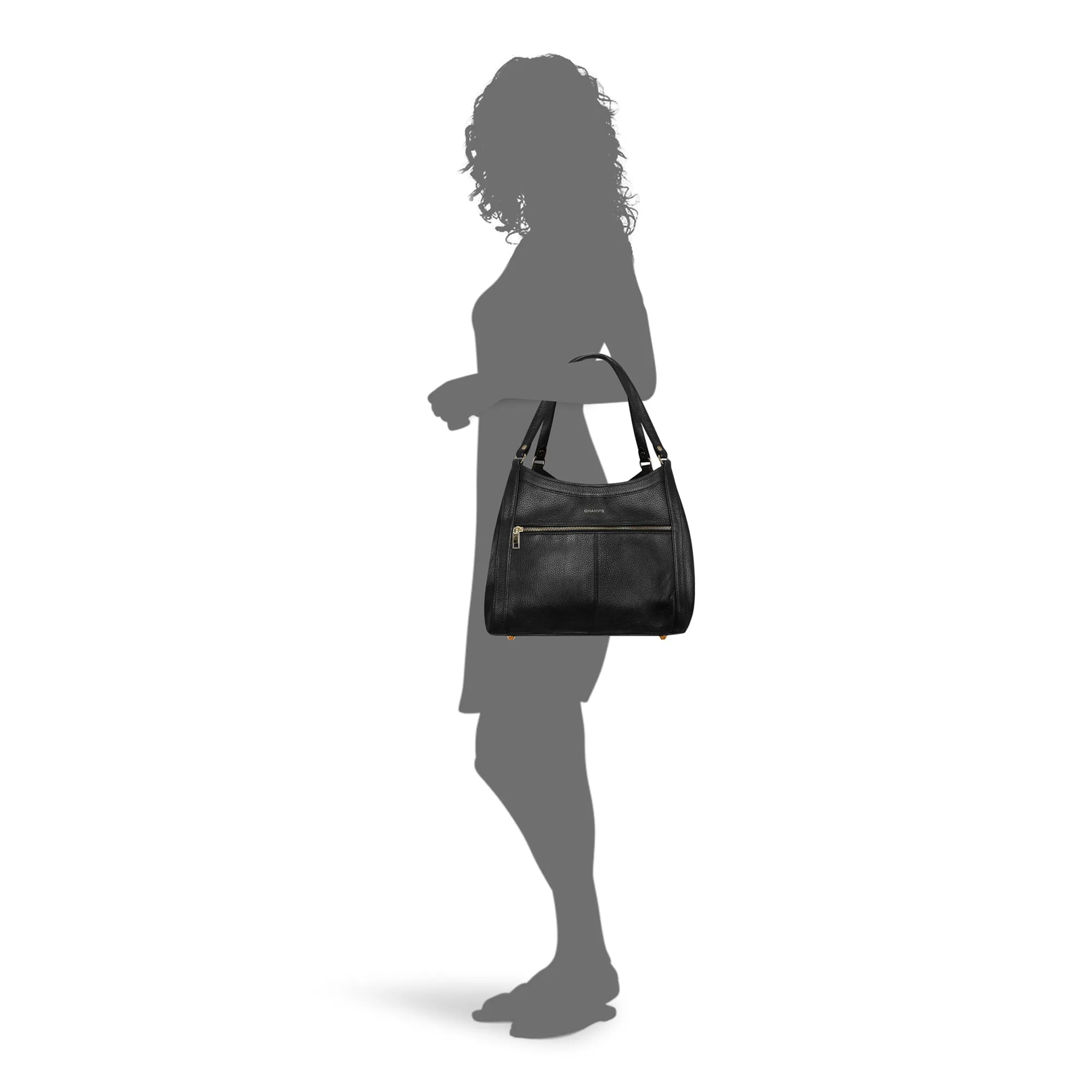 Gala / Leather Hobo Bag *Drop Ship*