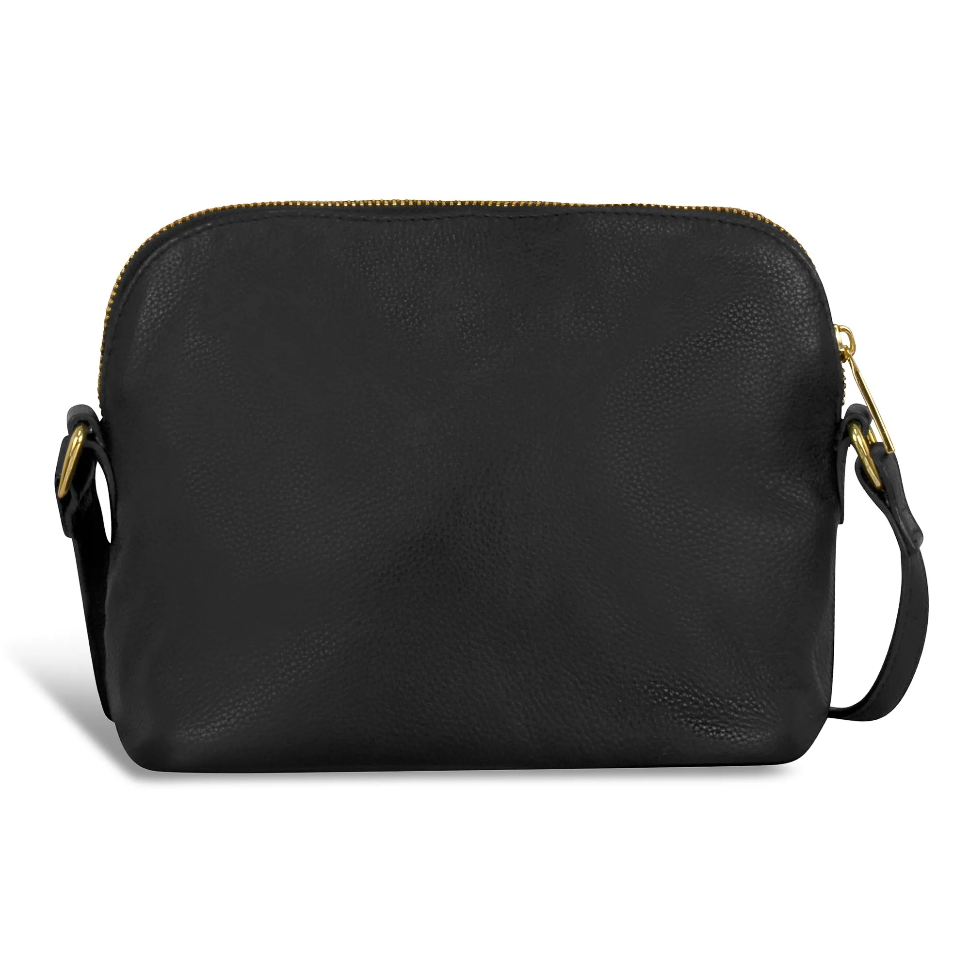 Gala / Leather Top-Zip Shoulder Bag *Drop Ship*