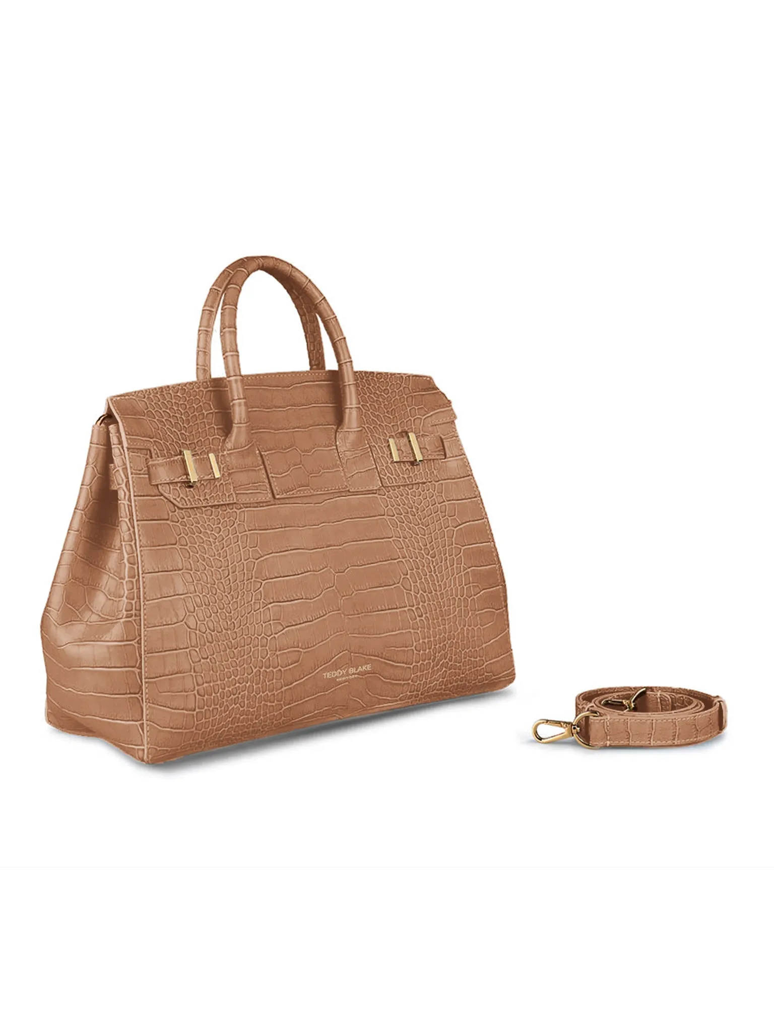 Gigi Croco  13" - Dark Blush