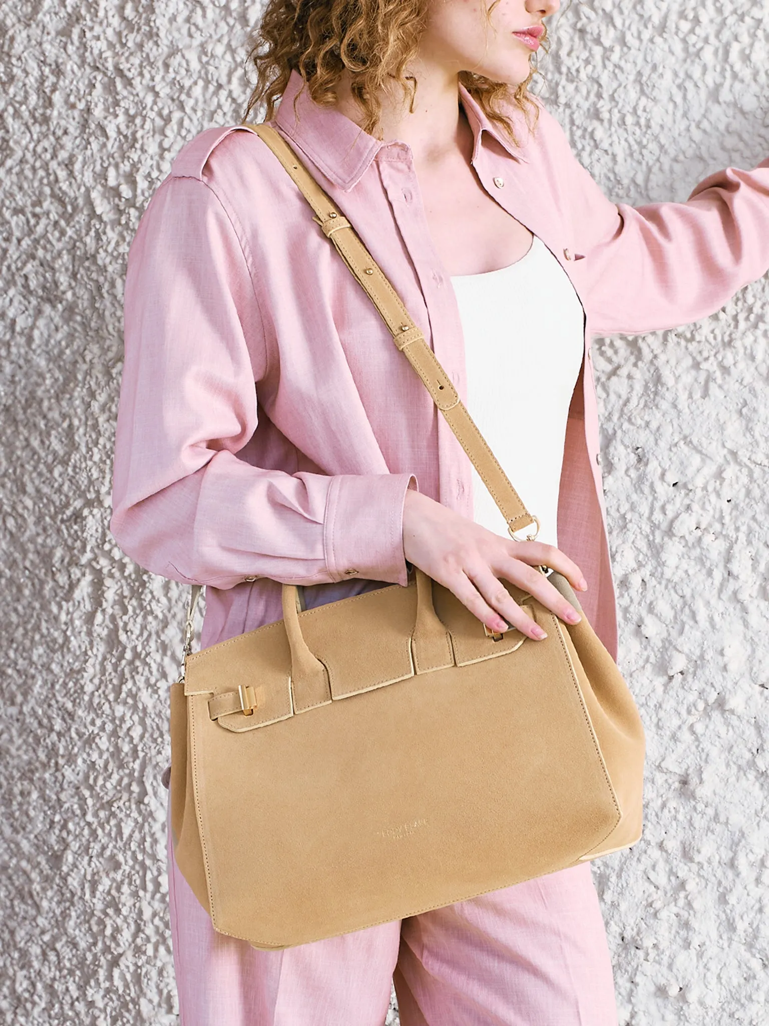 Gigi Suede  13" - Light Beige