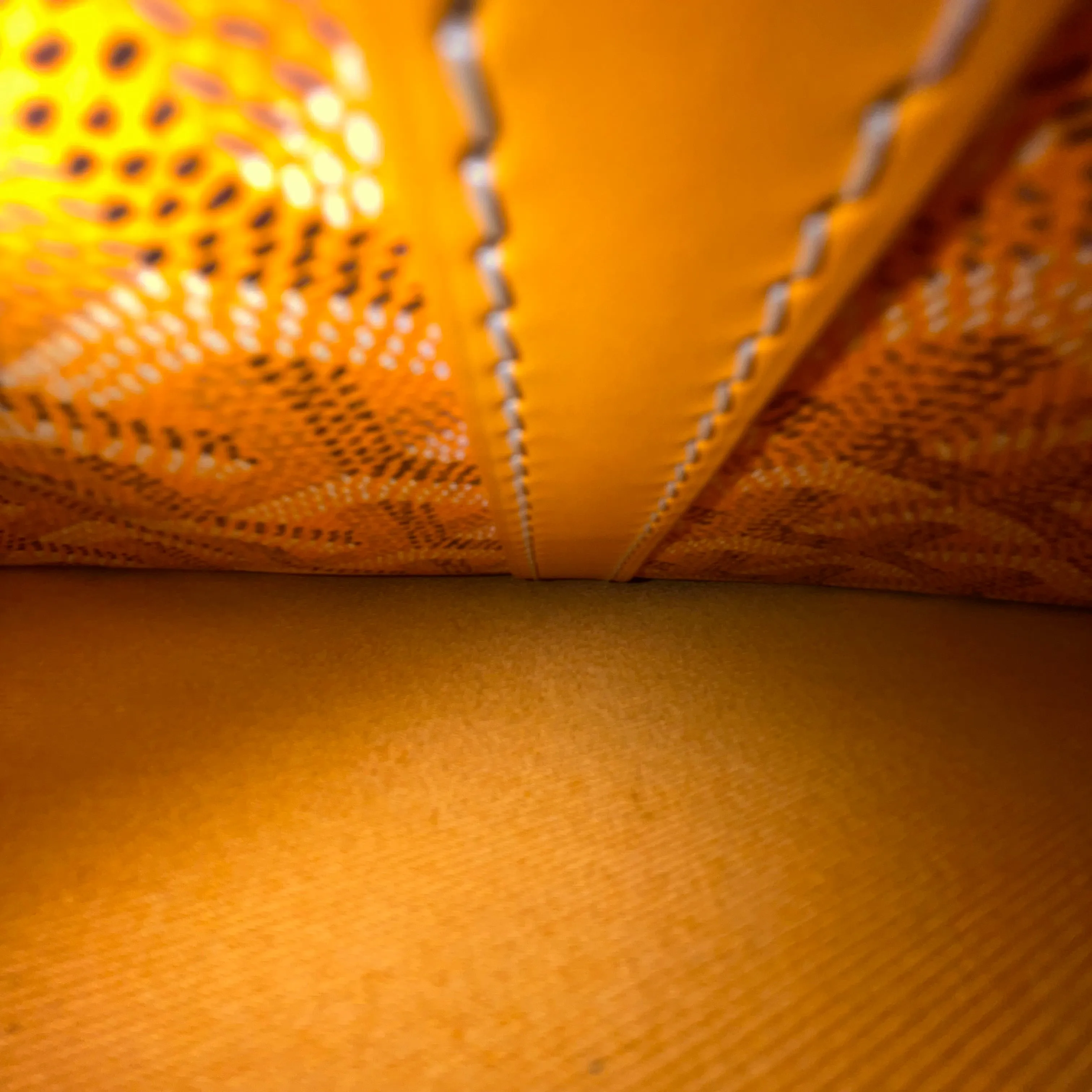 GOYARD Yellow Belvedere II TS3919