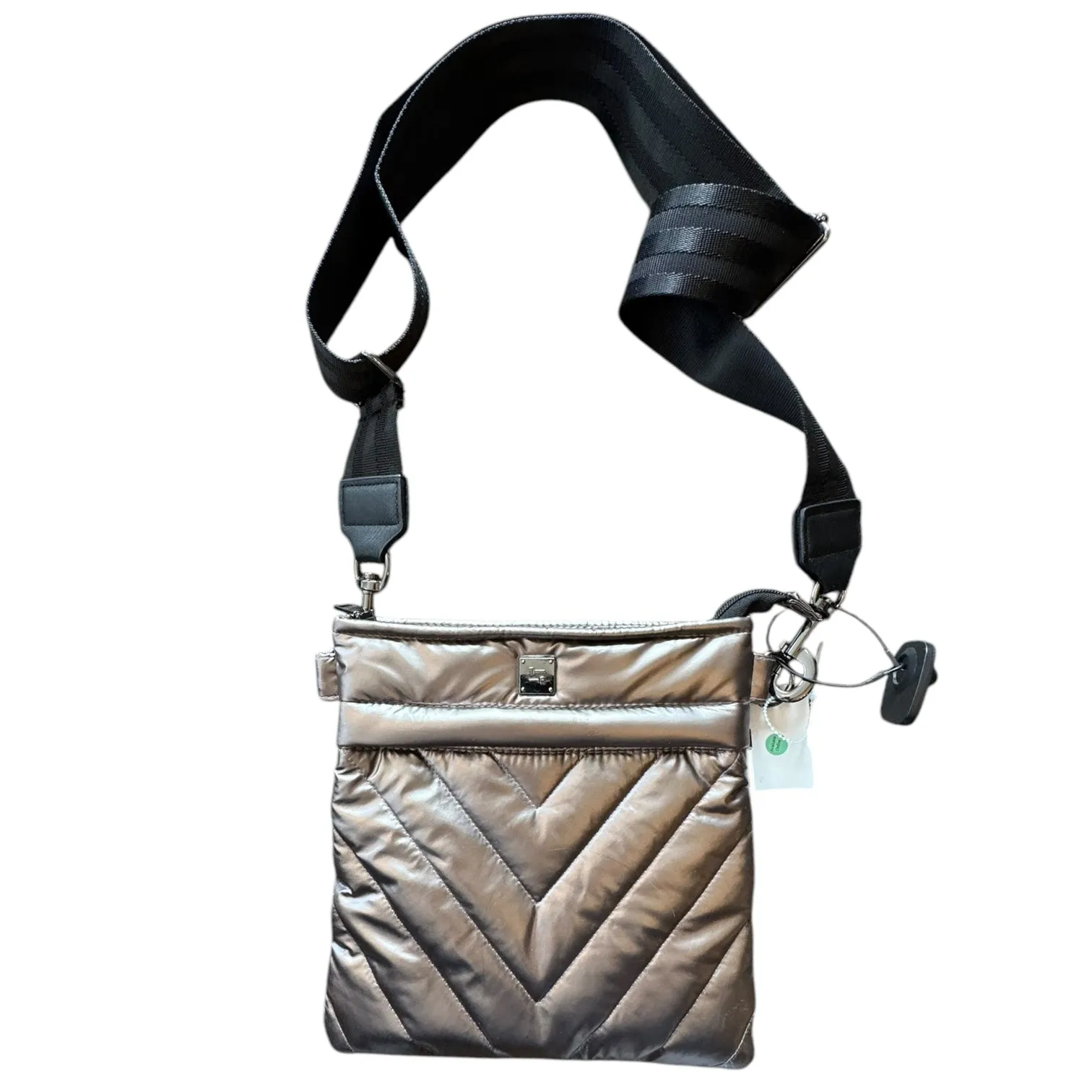 Handbag By Think Royln In Taupe, Size:Small