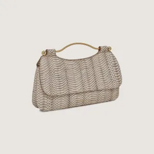 Harmony - Embossed-Snake Leather Vanilla