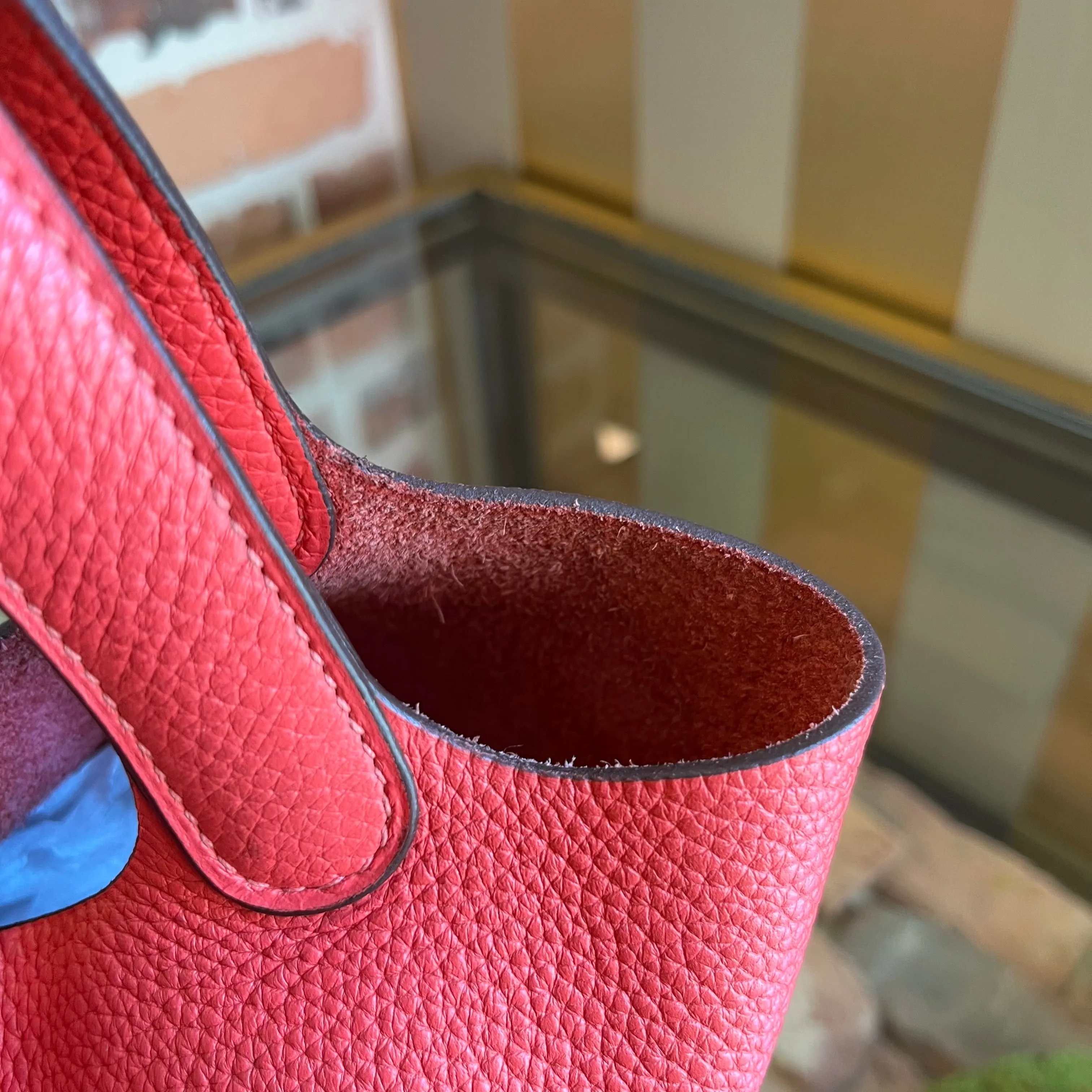 HERMES Picotin Lock 18 Taurillon Clemence Tote