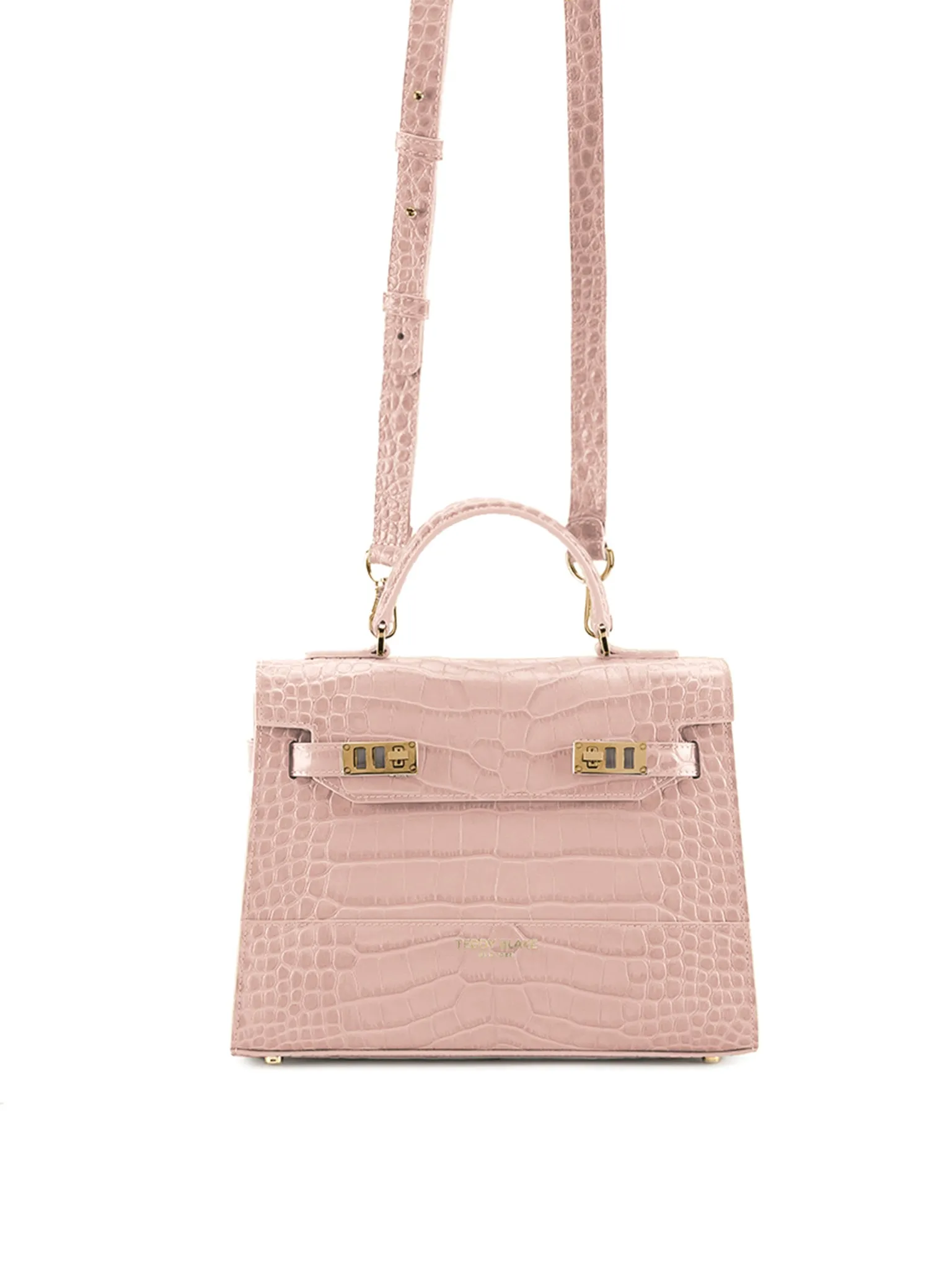 Kim Croco 11" - Nude Pink