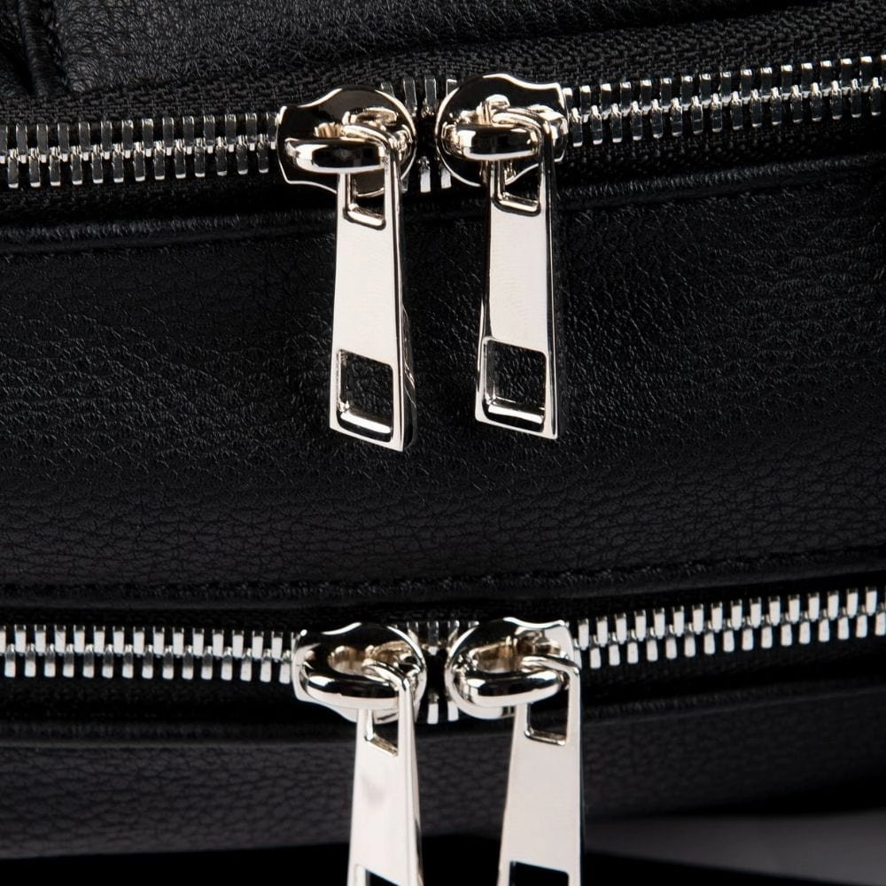 Le Charlotte - Sac à dos en cuir vegan noir