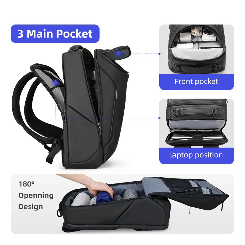 Leather Backpack 15 inch Laptop