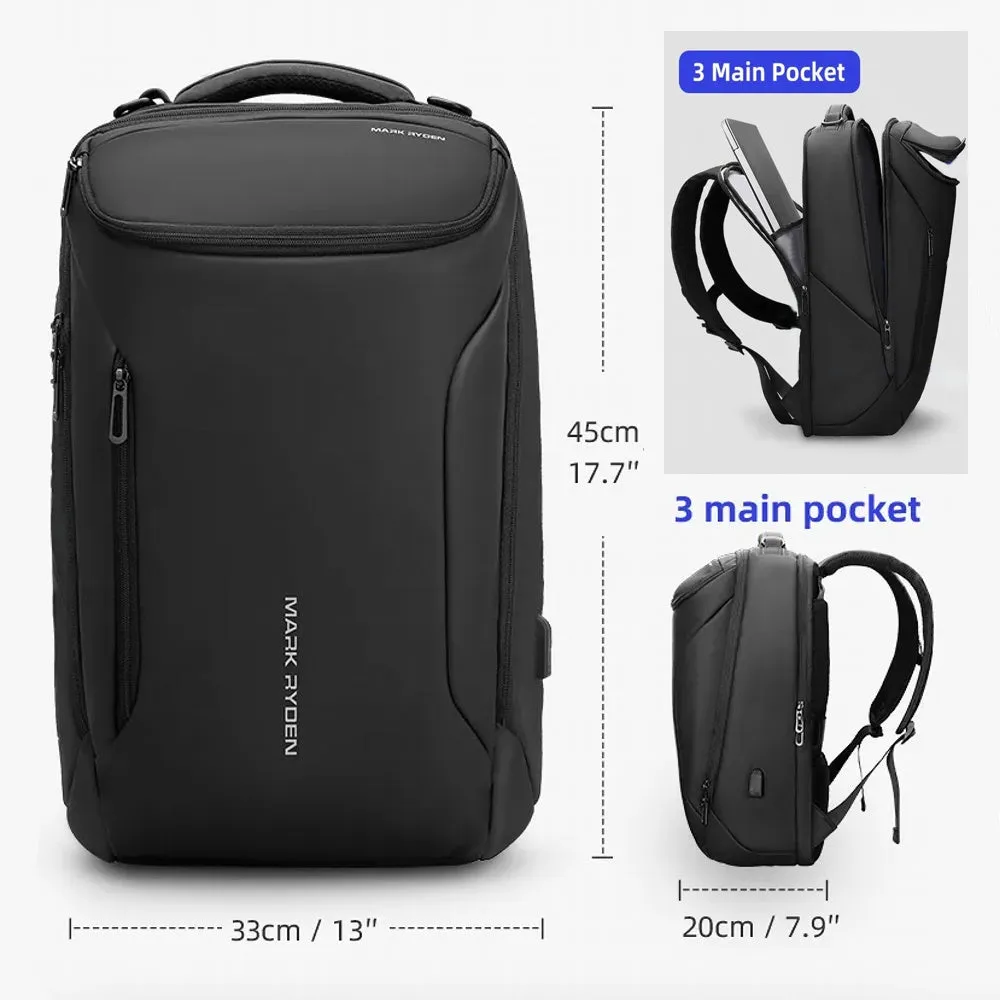 Leather Backpack 15 inch Laptop