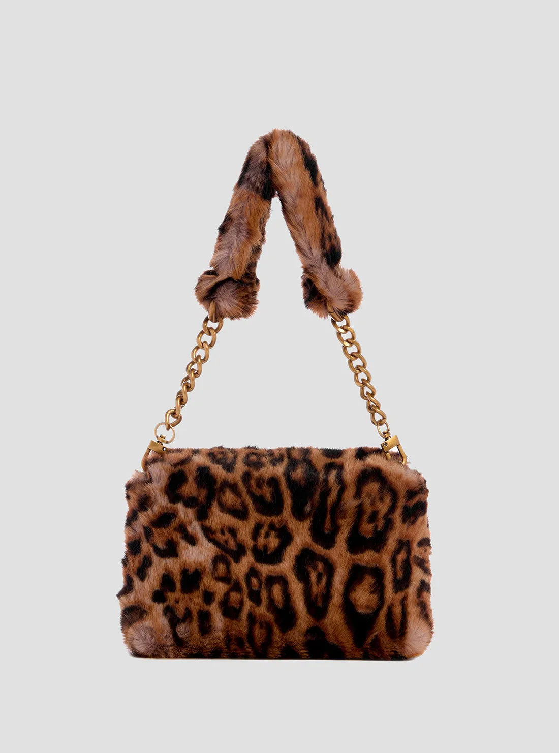 Leopard Print Samia Shoulder Bag