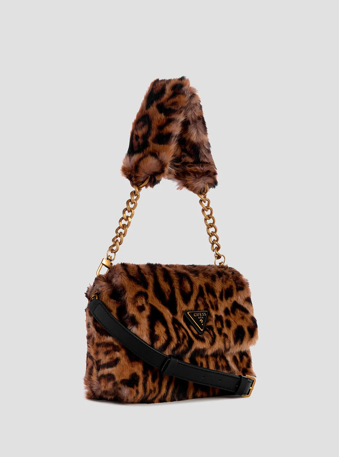 Leopard Print Samia Shoulder Bag