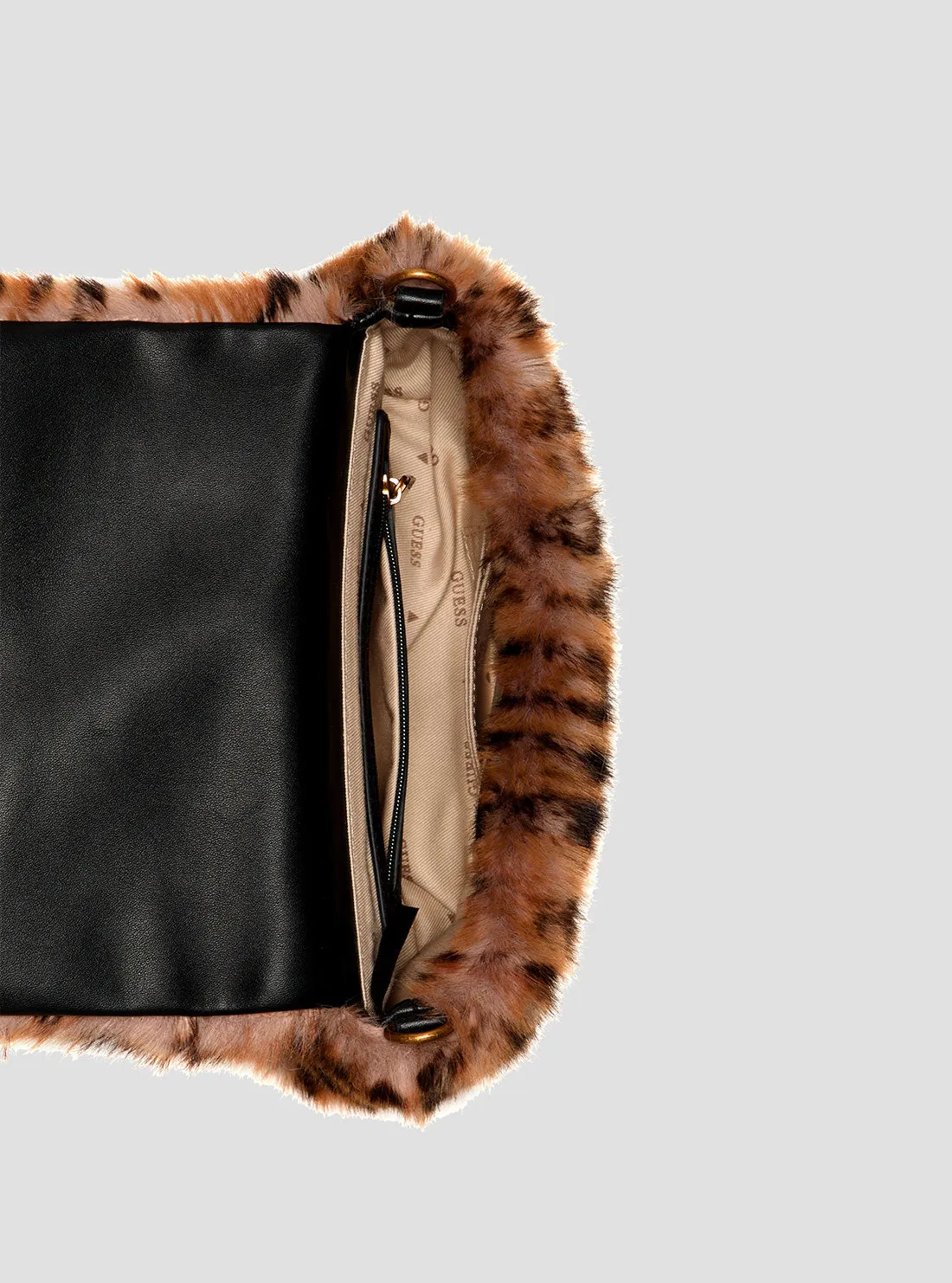 Leopard Print Samia Shoulder Bag