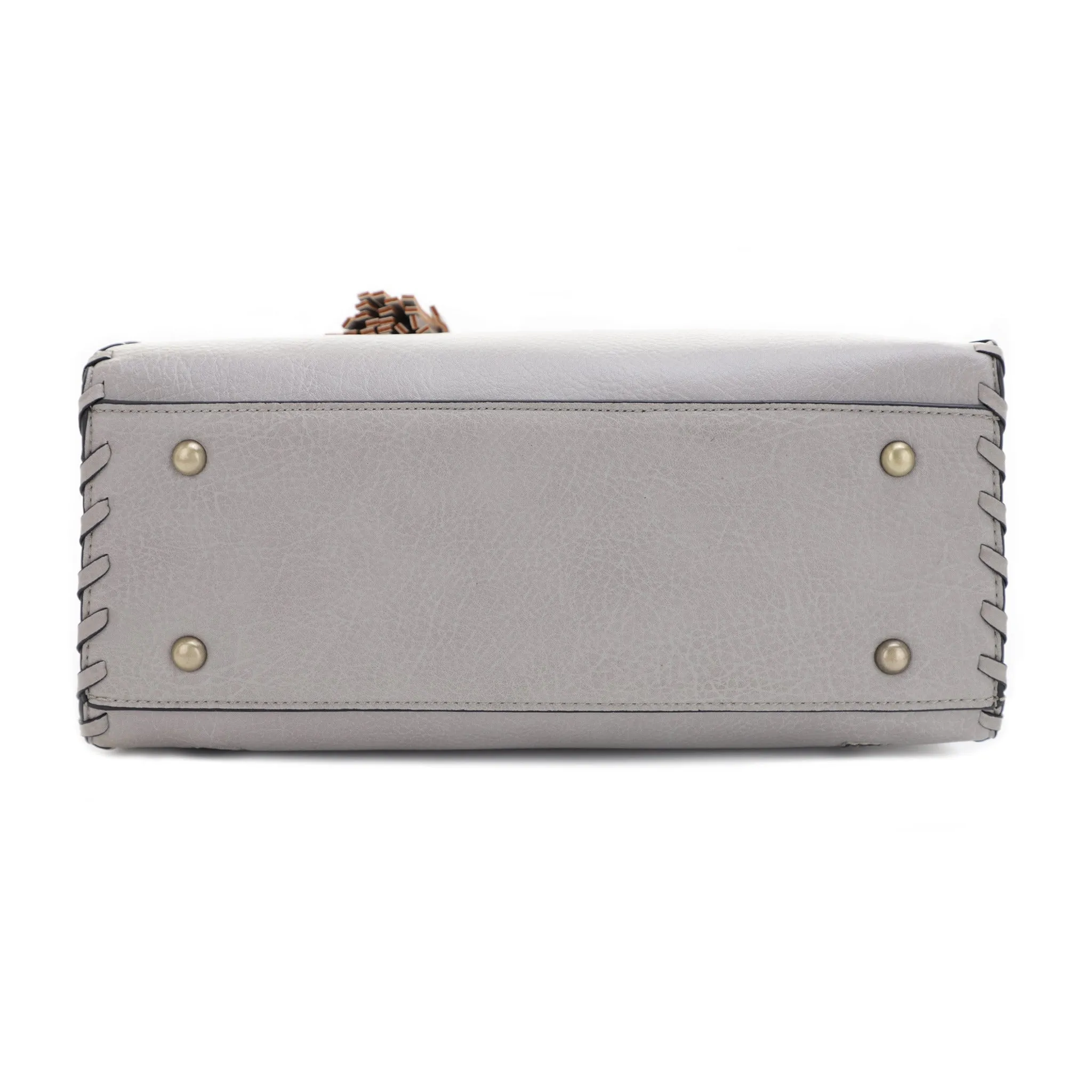 Lioness Concealed Carry Satchel Bag with Tassel