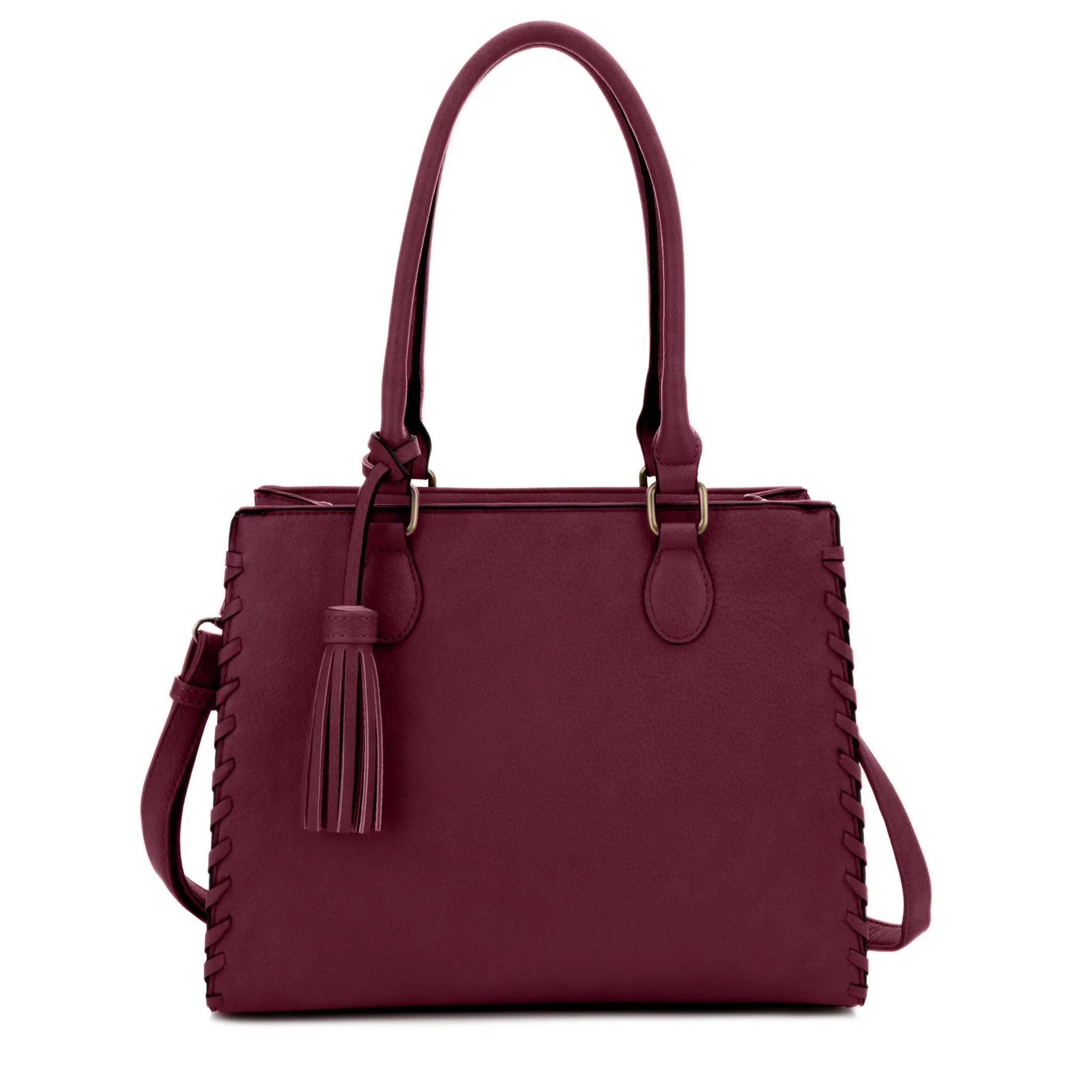Lioness Concealed Carry Satchel Bag with Tassel
