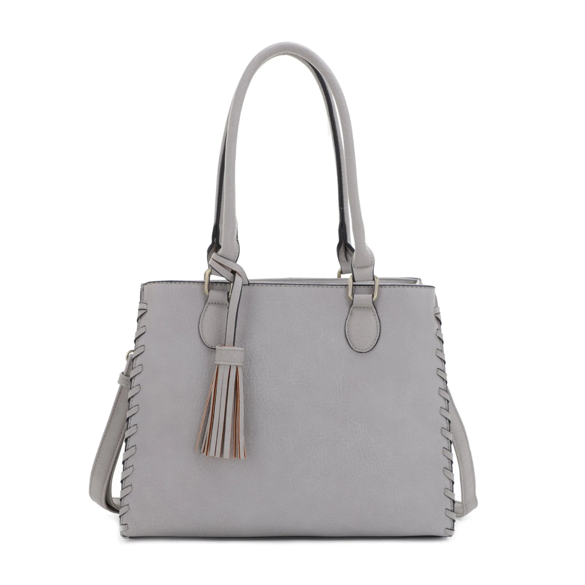 Lioness Concealed Carry Satchel Bag with Tassel