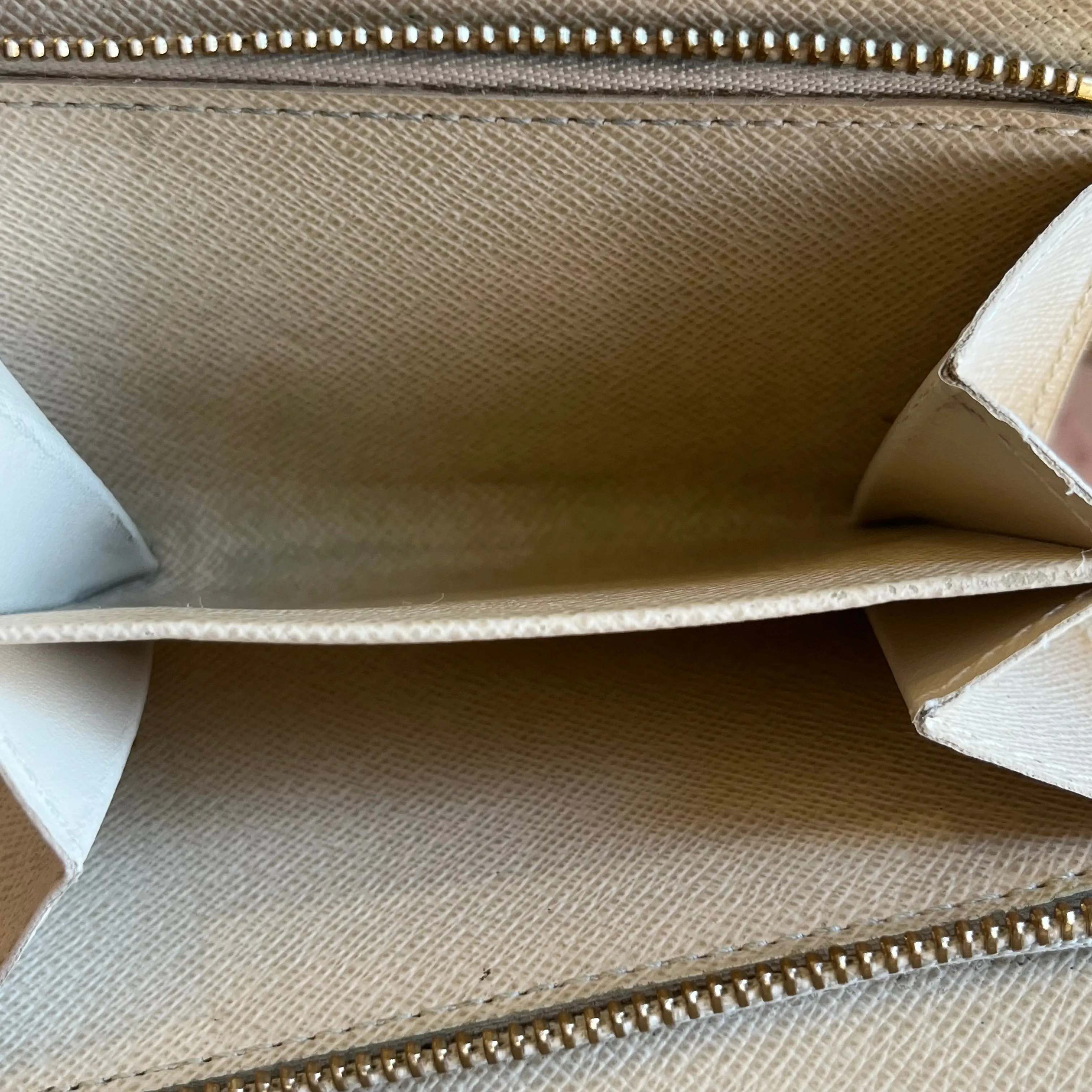 LOUIS VUITTON Joey Portofeuil Damier Azur Wallet