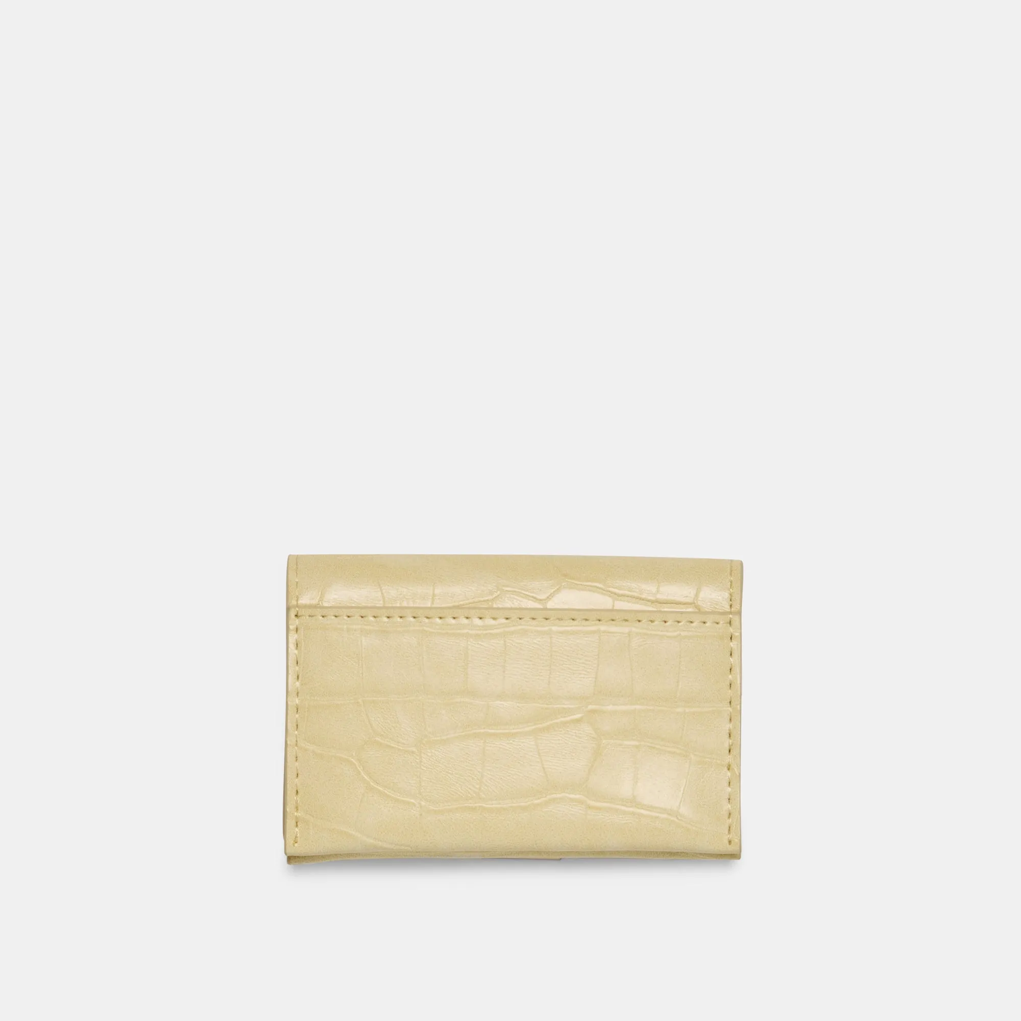 MINI-ME WALLET BUTTER YELLOW CROCO STELLA