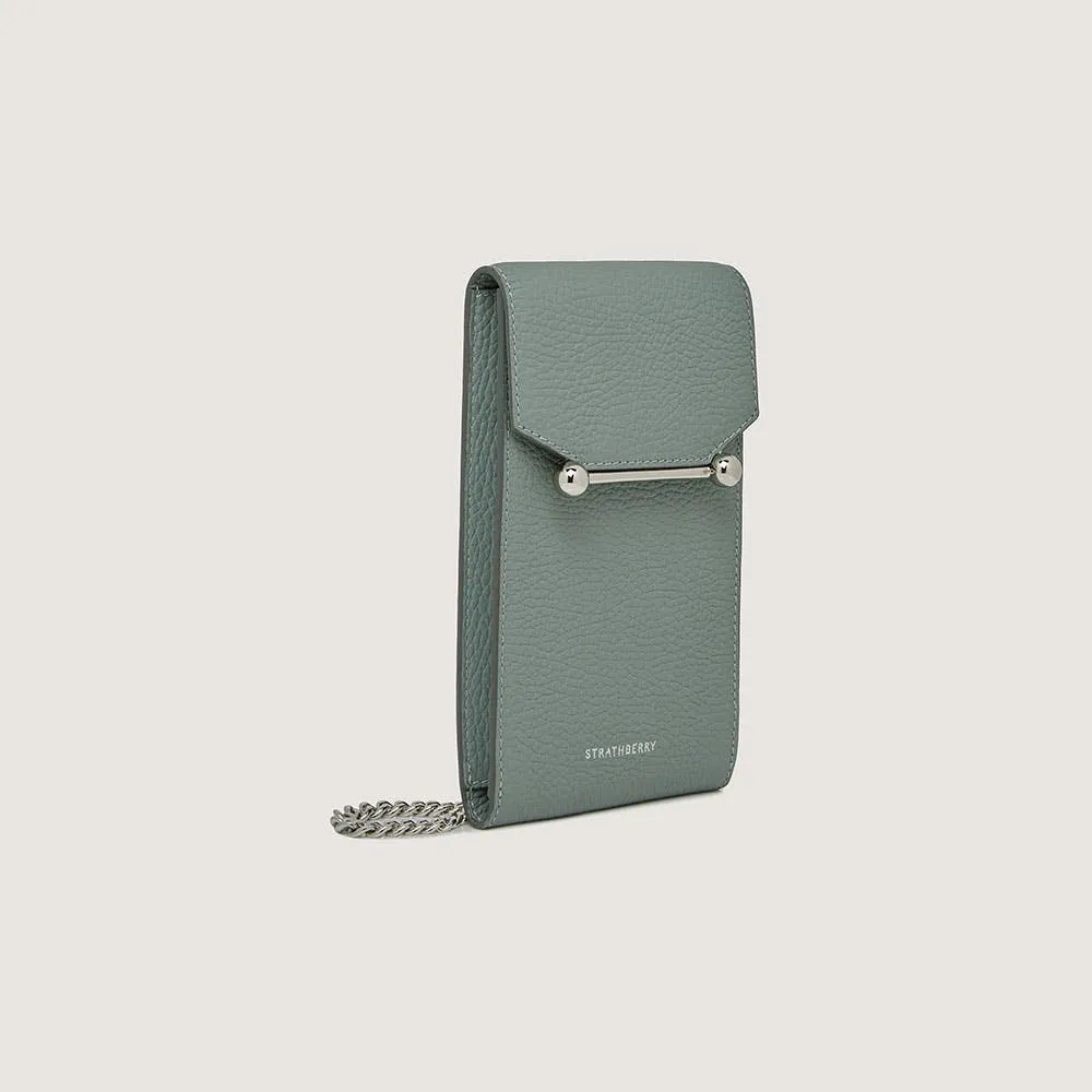 Mosaic Phone Pouch - Stone Blue