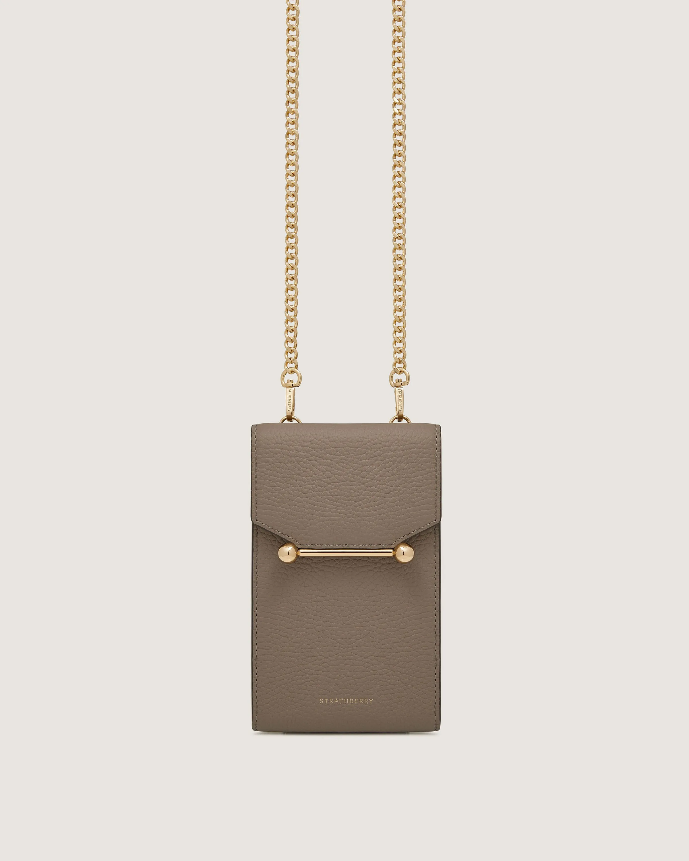 Mosaic Phone Pouch - Taupe