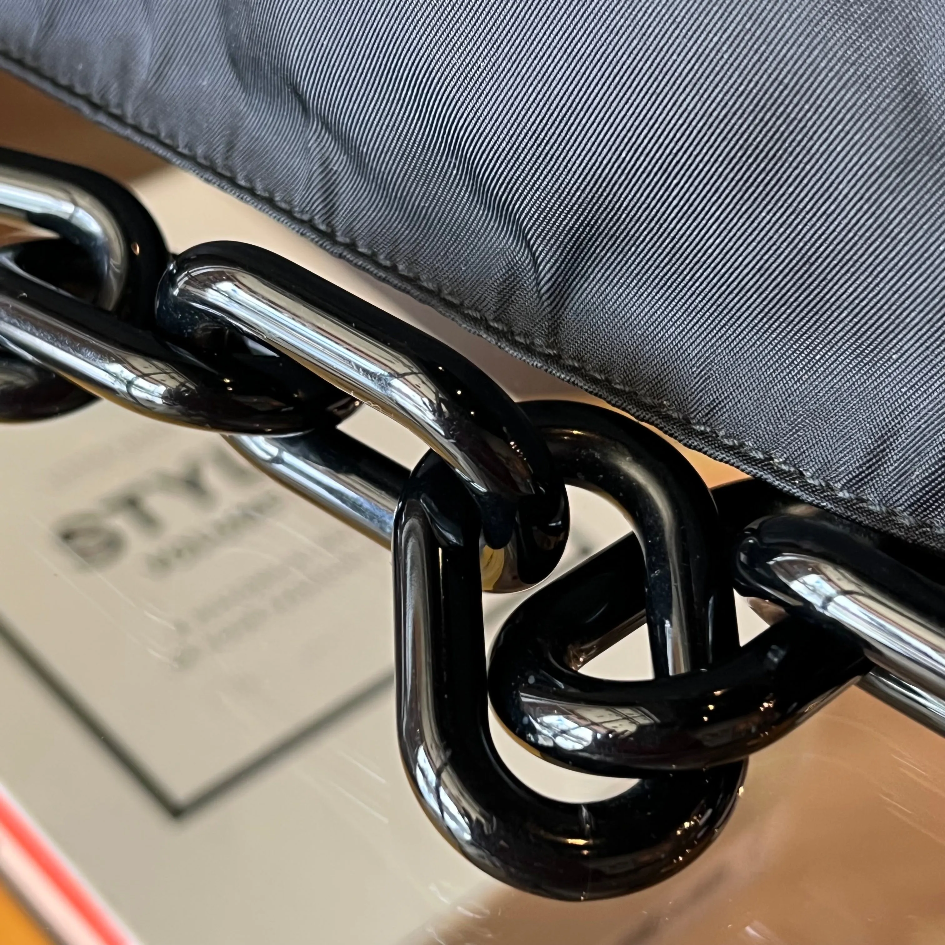 PRADA Shoulder Bag Black Nylon