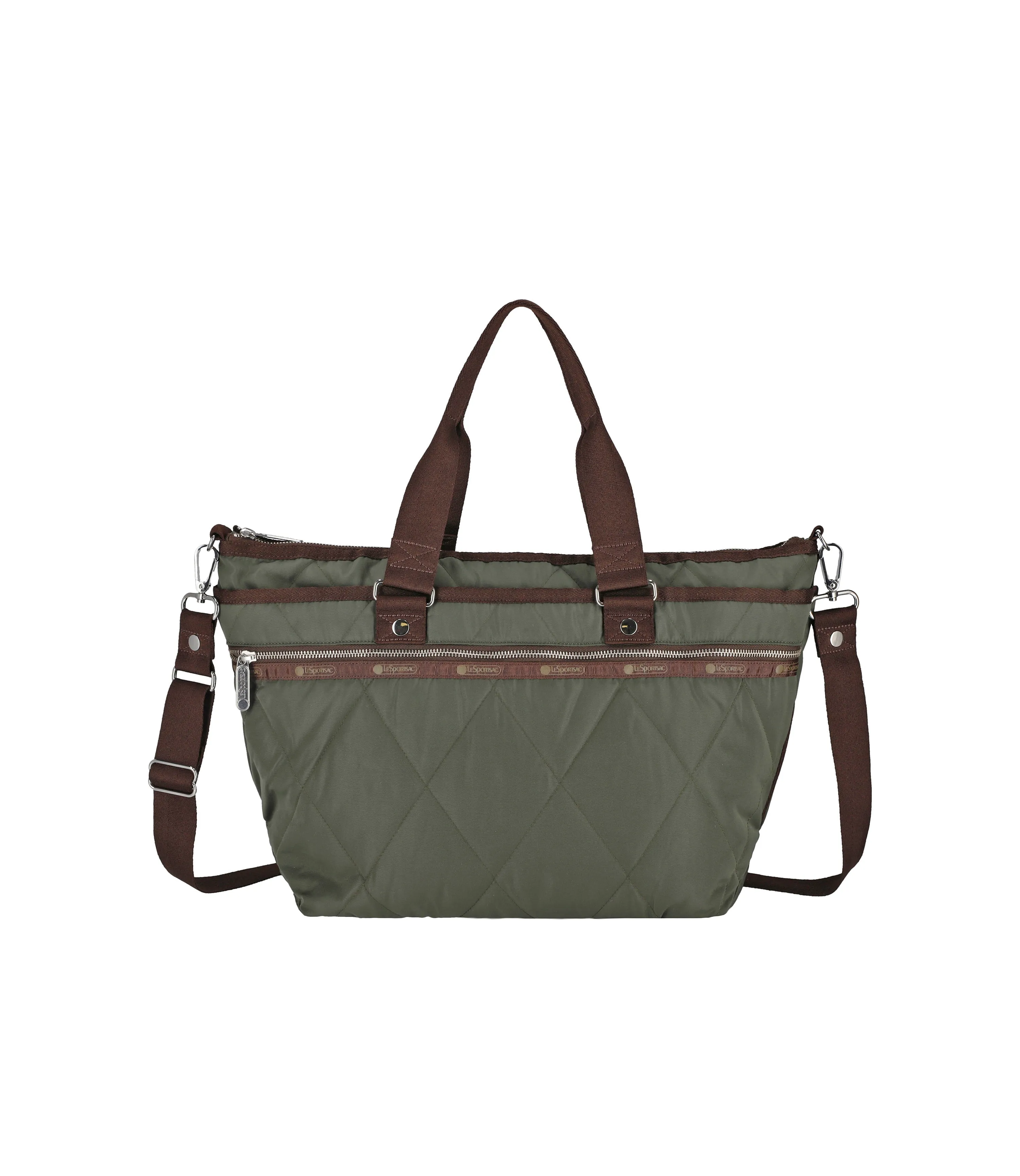 Quilted Zip Tote