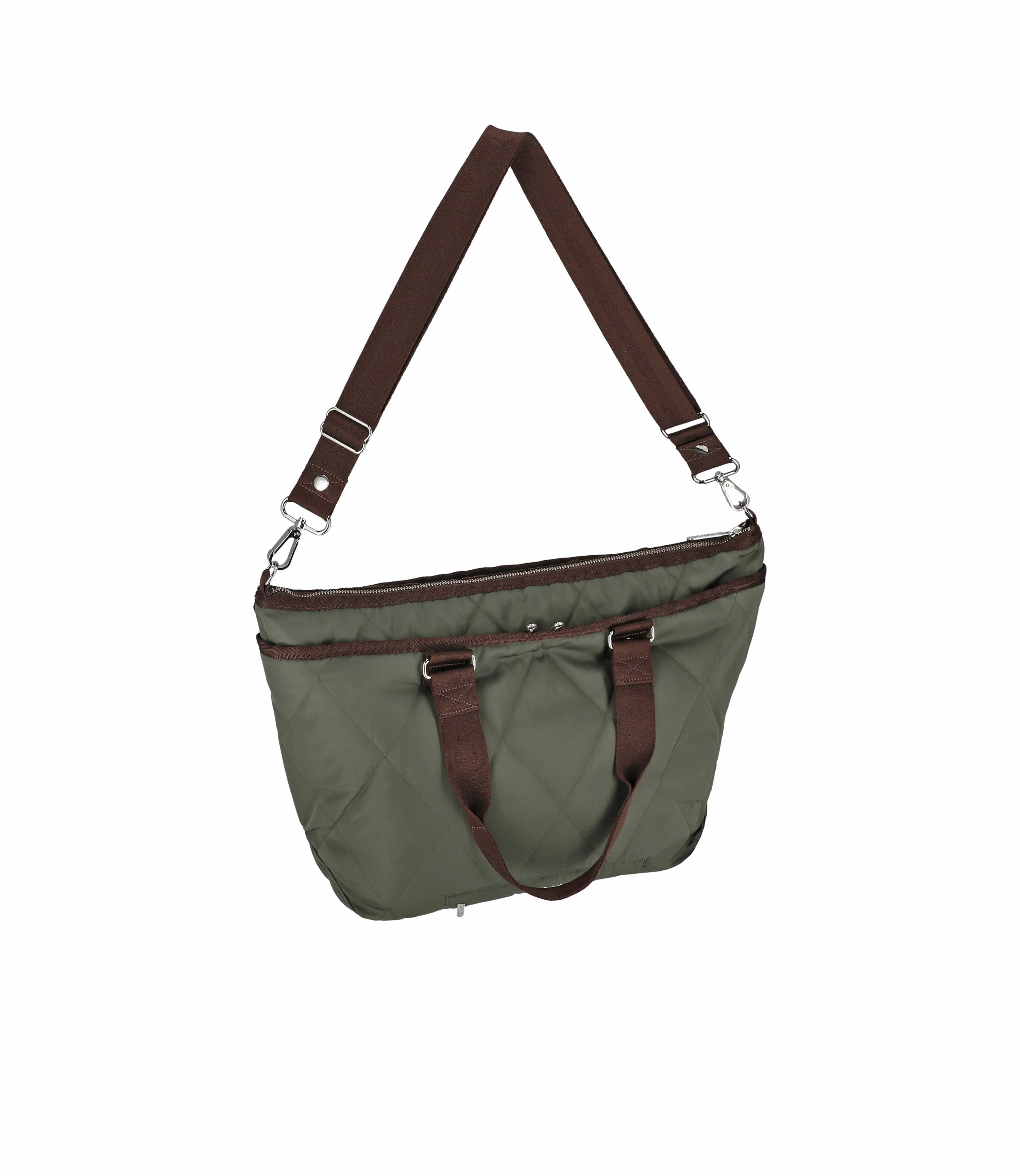 Quilted Zip Tote