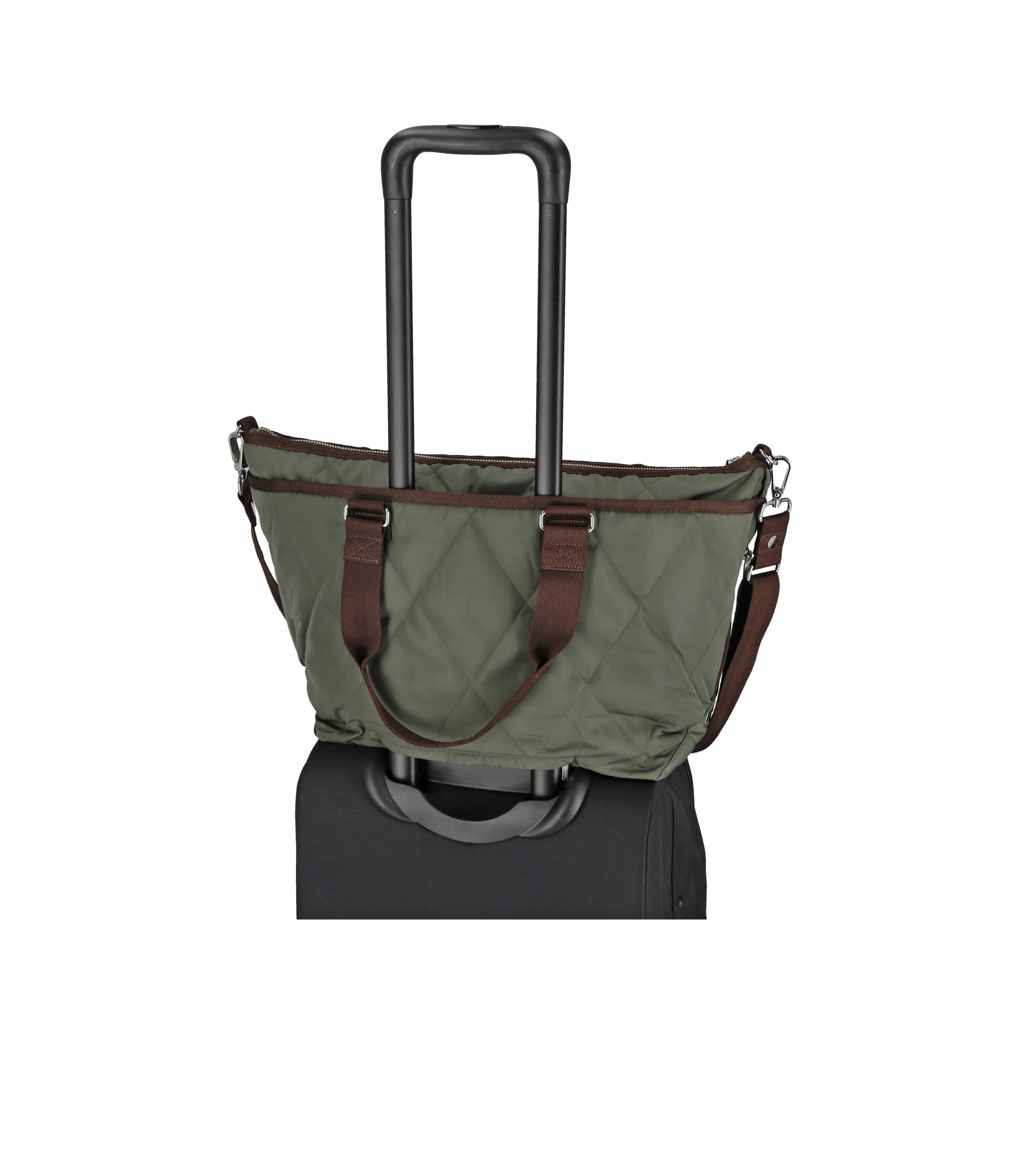 Quilted Zip Tote