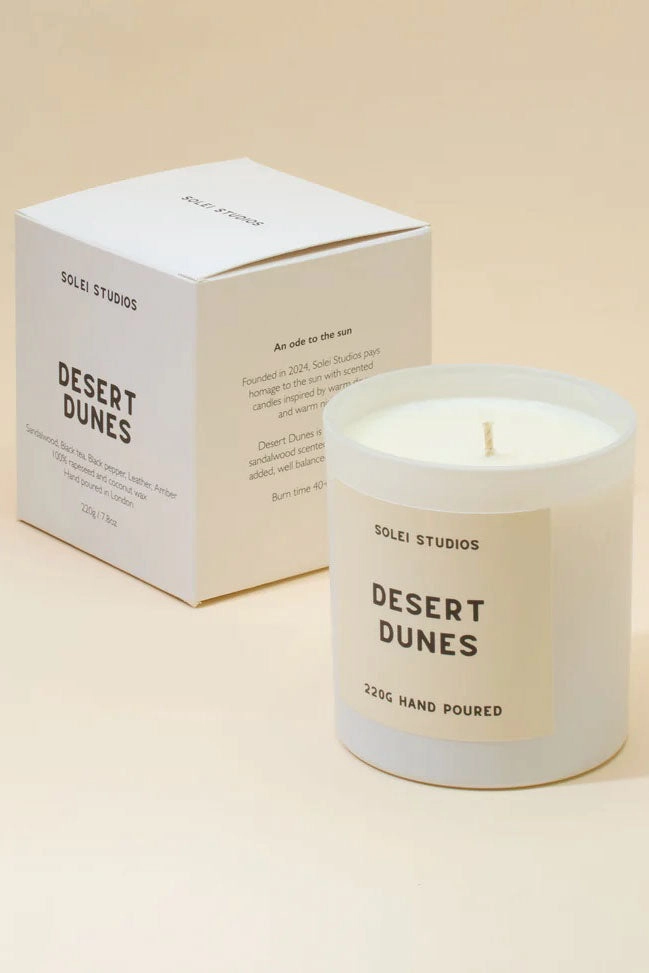 Solei Studios Desert Dunes Candle