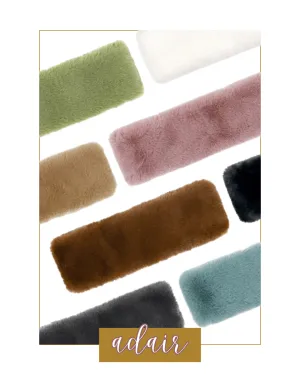 The Adair Faux Fur Headband | Doorbuster