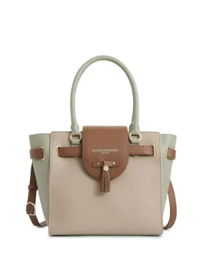 Windsor Tote - Mint Tri-Color